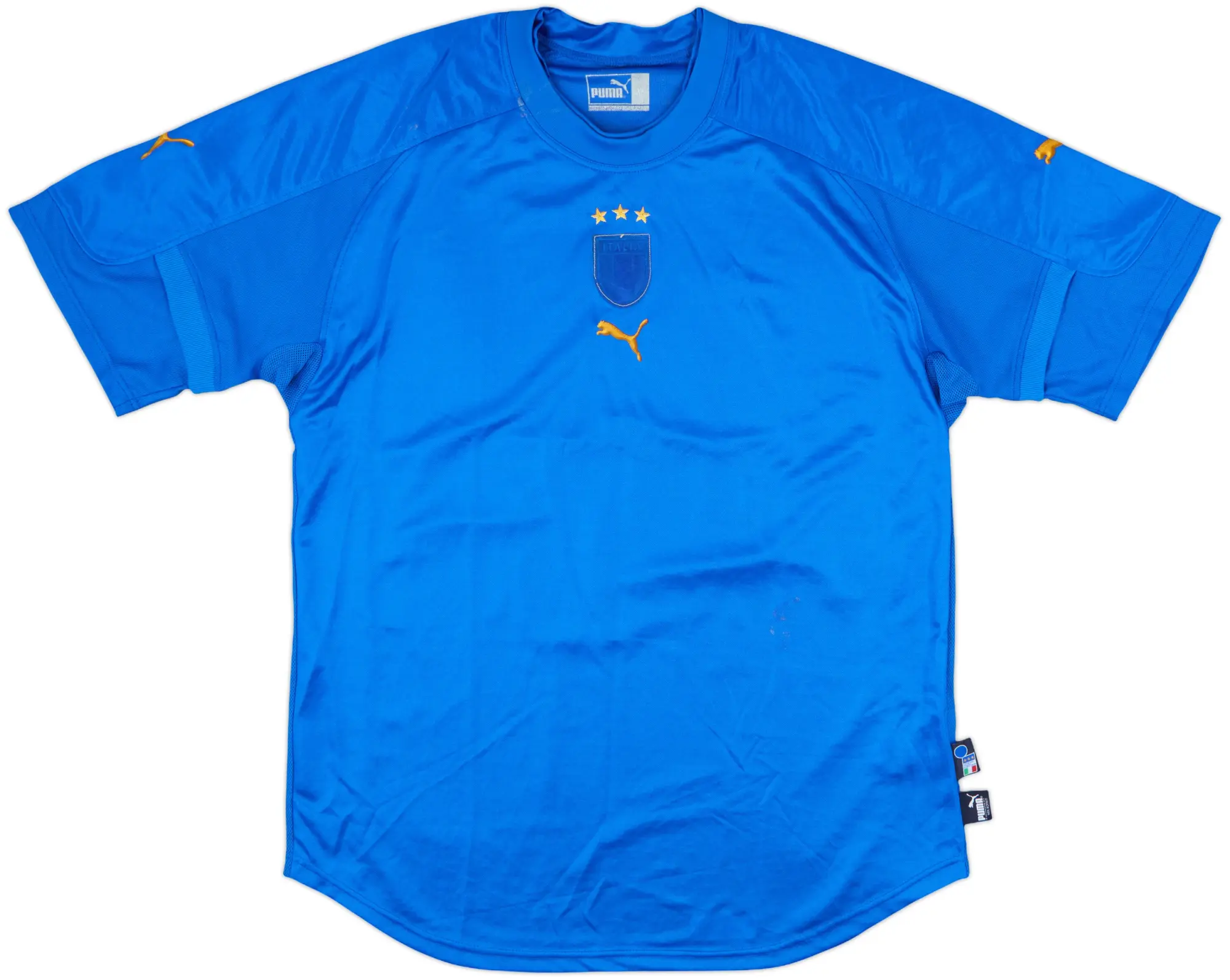 Puma Italy Mens SS Home Shirt 2004