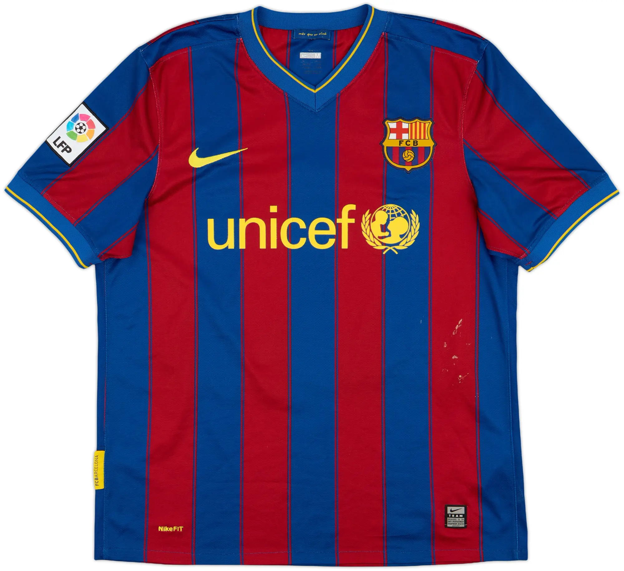 Nike Barcelona Mens SS Home Shirt 2009/10
