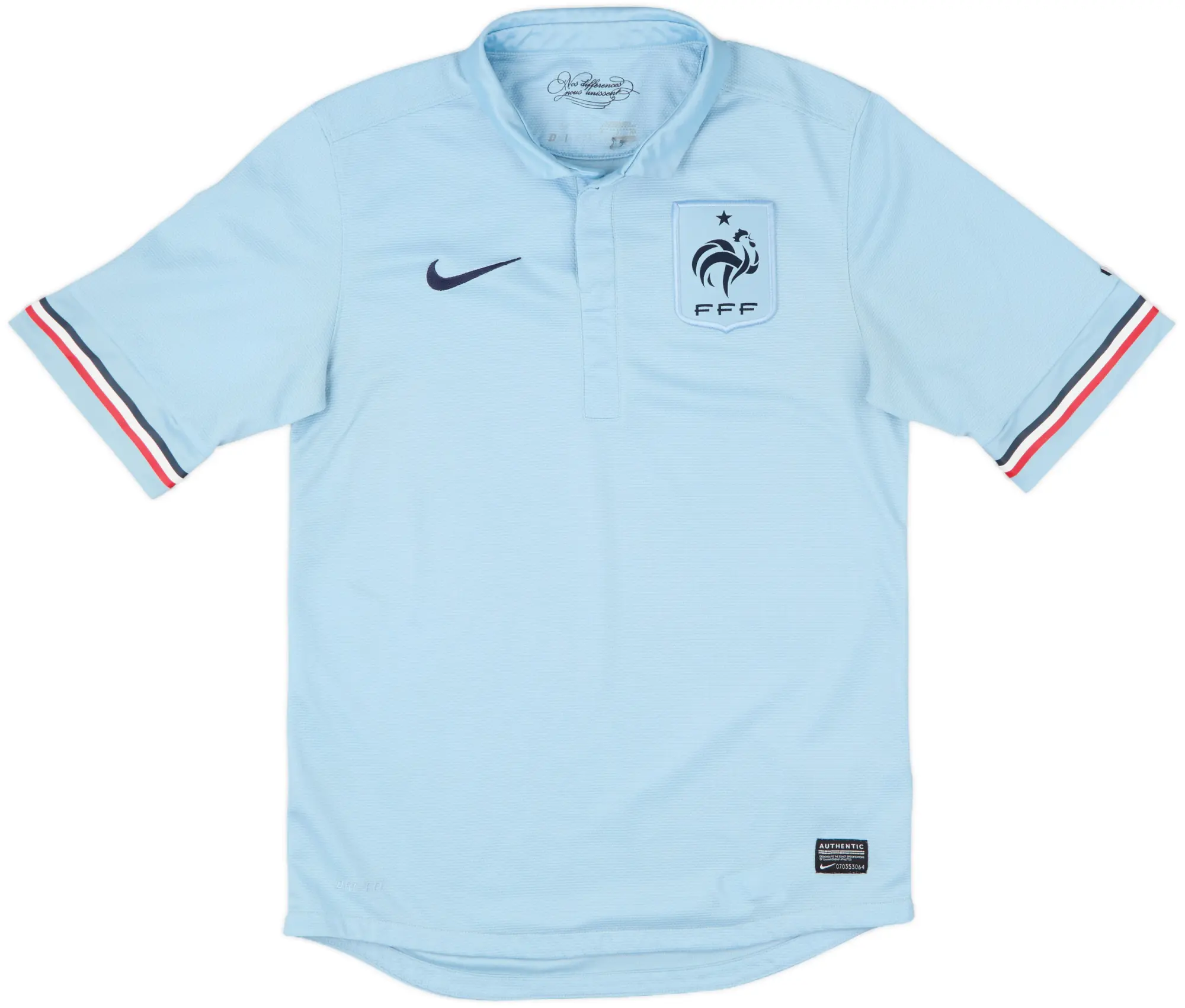 Nike France Mens SS Away Shirt 2013