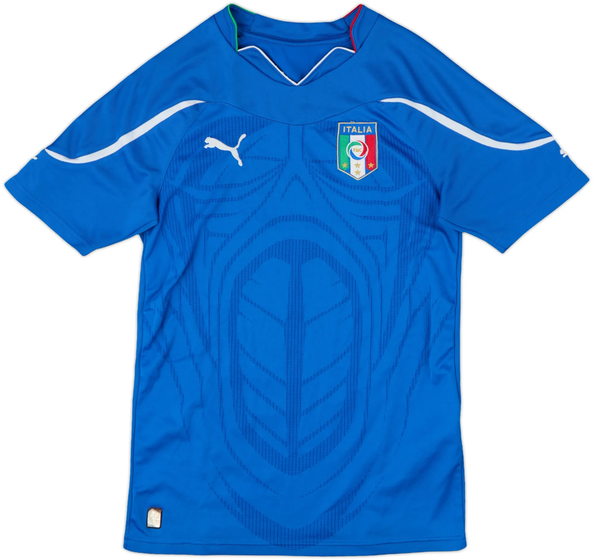 Puma Italy Boys SS Home Shirt 2010