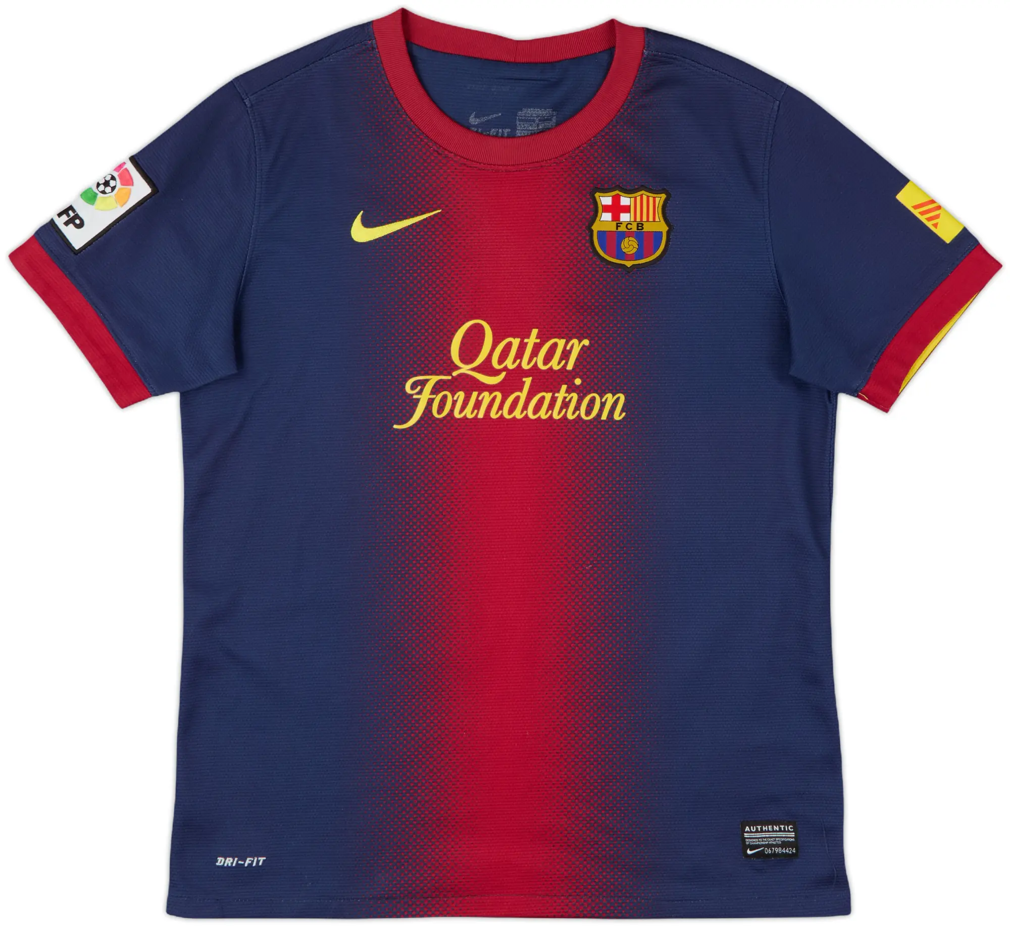 Nike Barcelona Boys SS Home Shirt 2012/13
