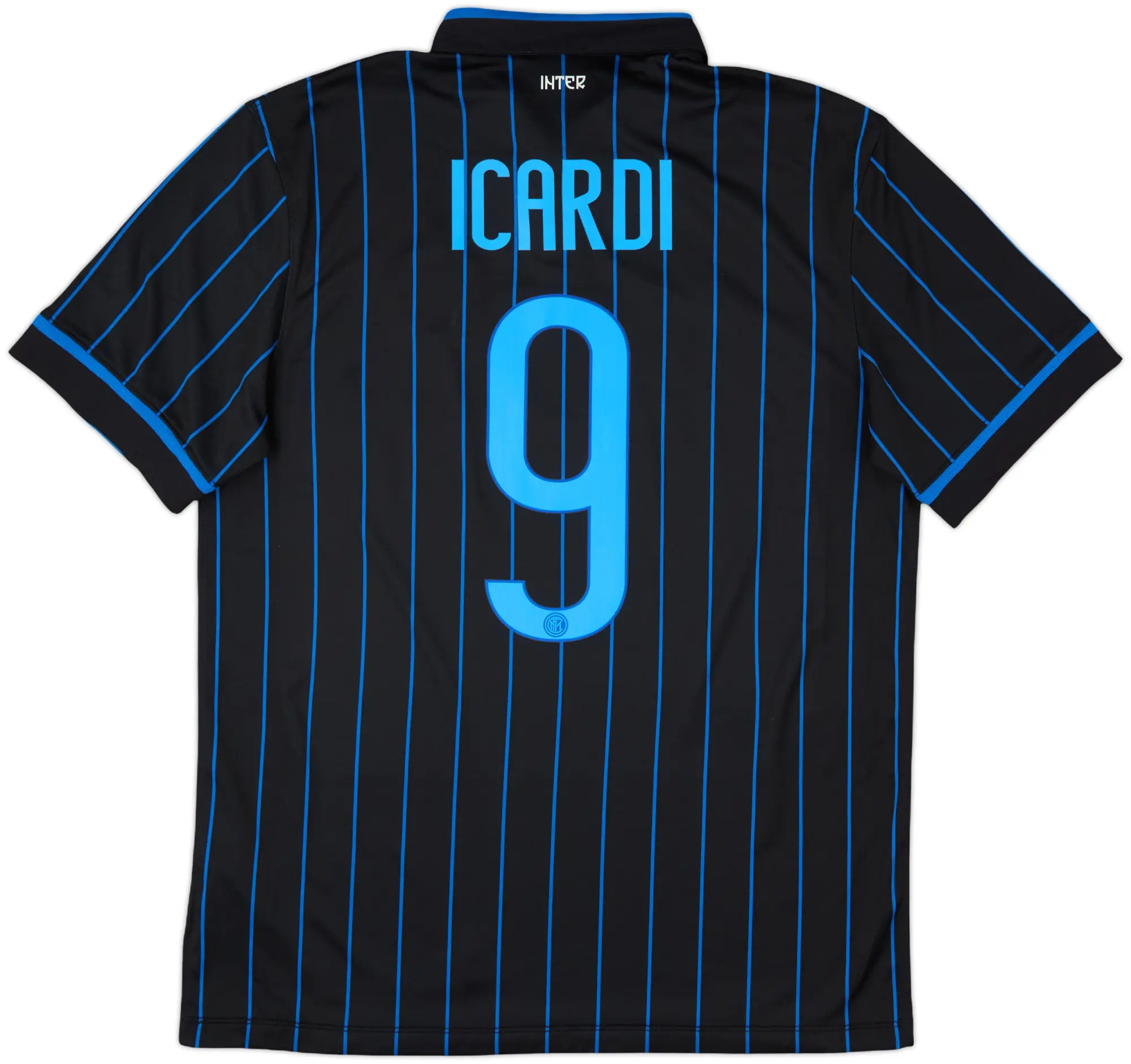 2014-15 Inter Milan Home Shirt Icardi #9 - 10/10 - (M)