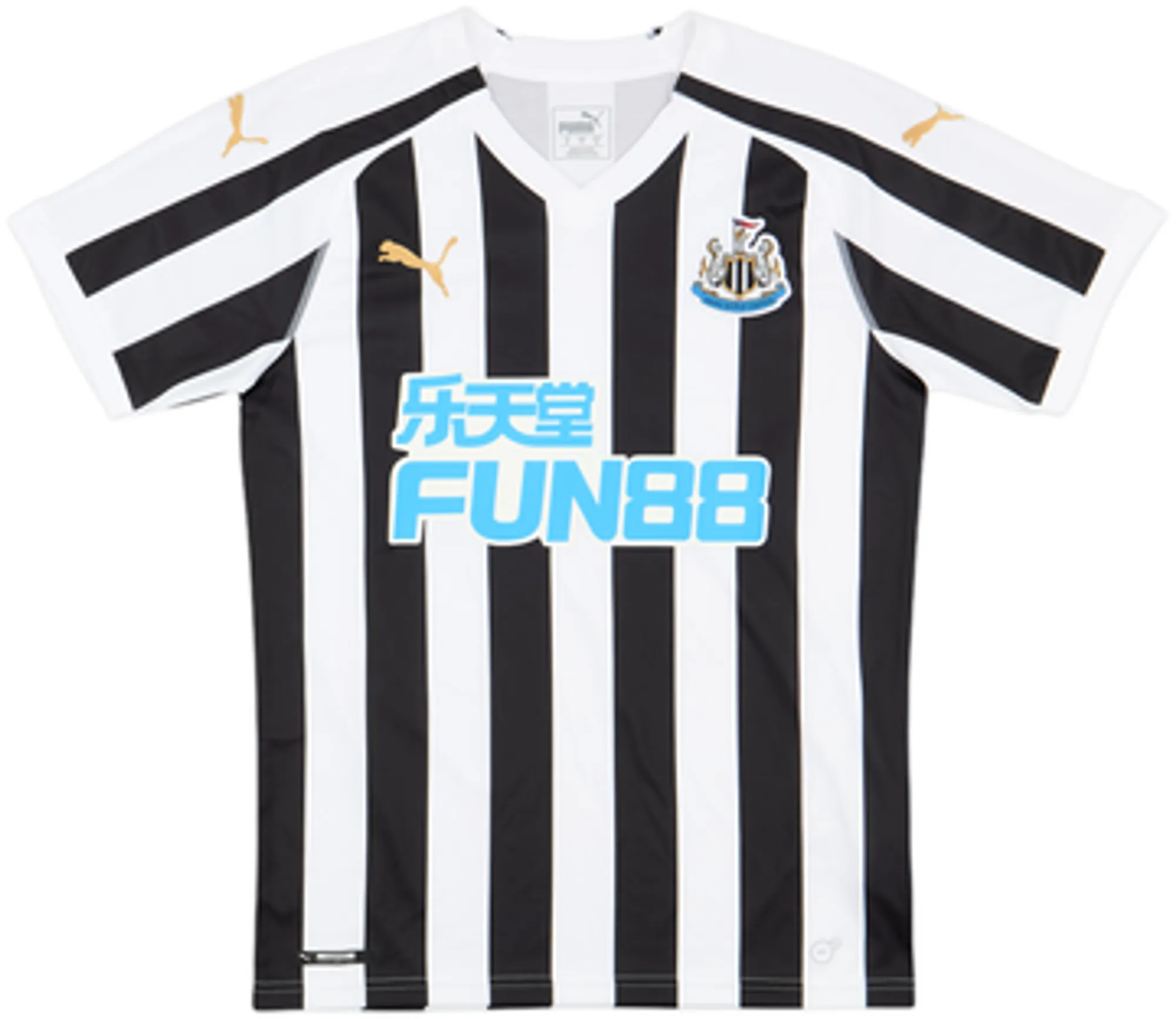 Puma Newcastle United Mens SS Home Shirt 2018/19