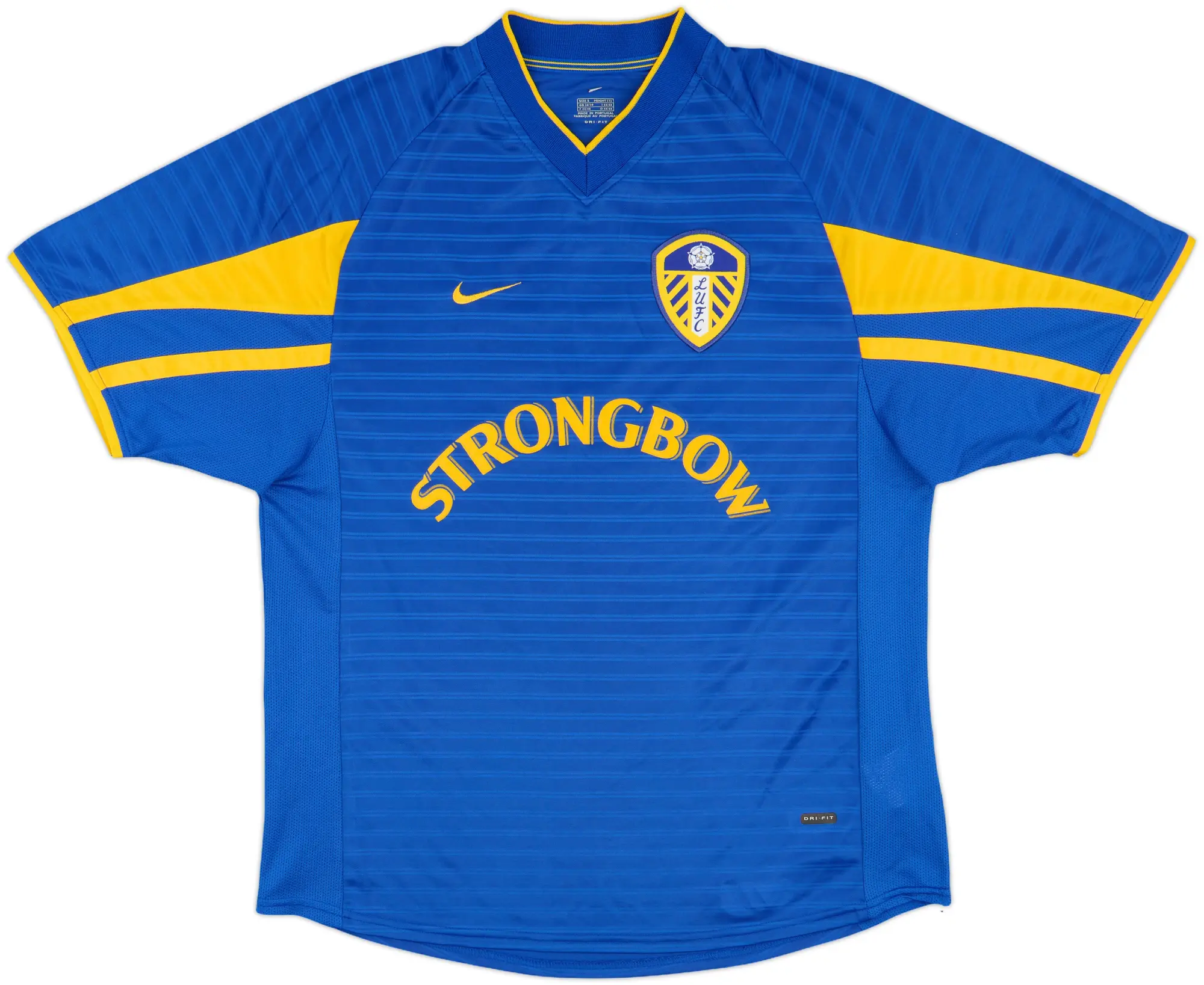 Nike Leeds United Mens SS Away Shirt 2001/03