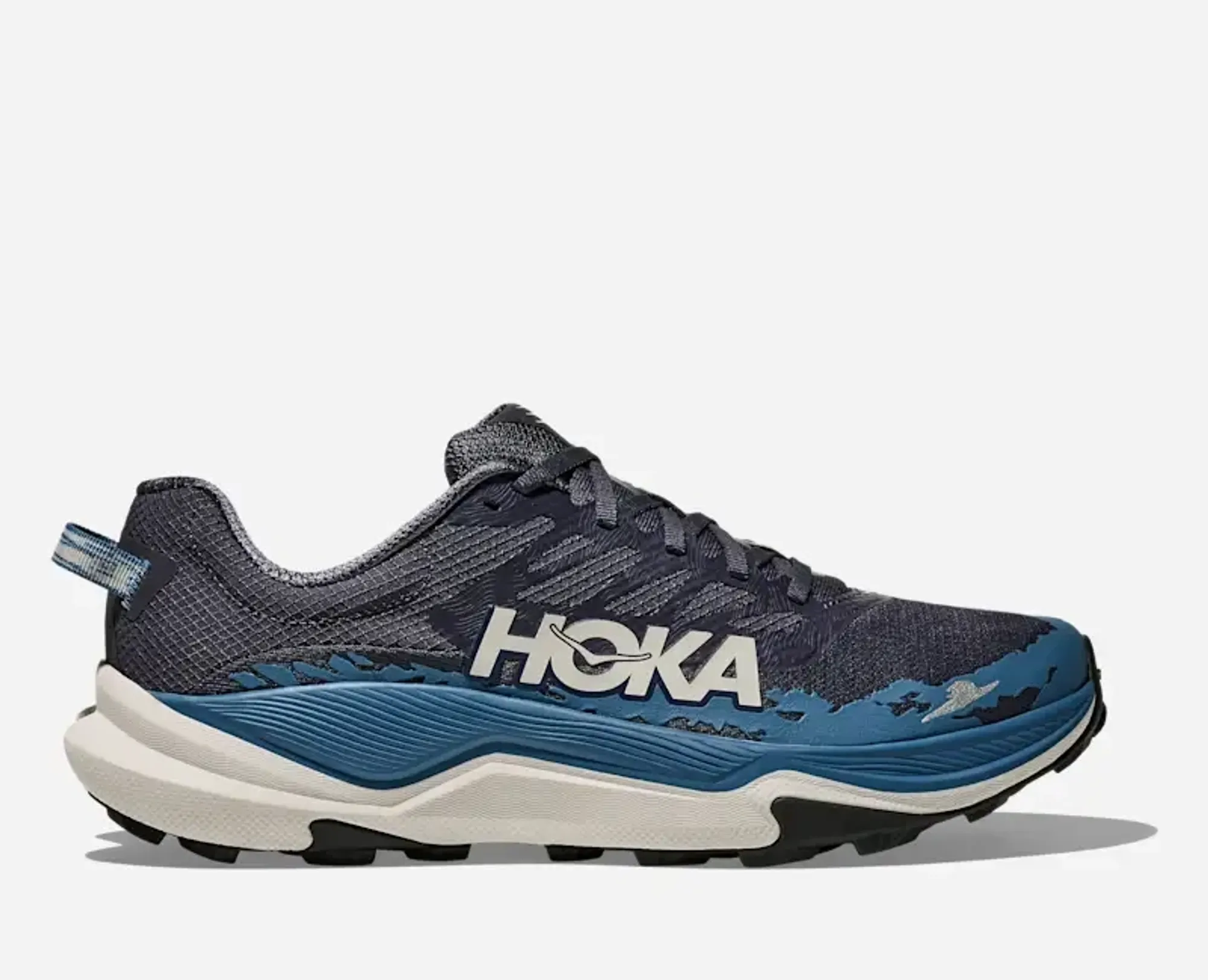 Hoka Men's Torrent 4 Trail Shoes In Charcoal Grey/Foggy Night