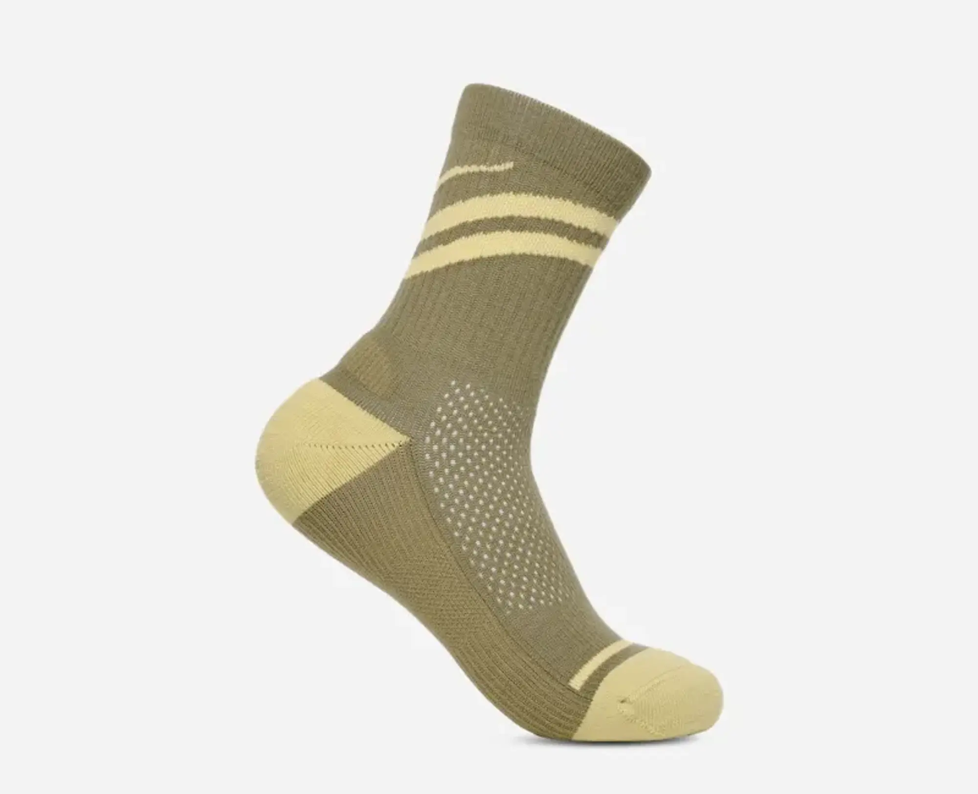 Hoka Trail Crew Sock In Wild Mushroom