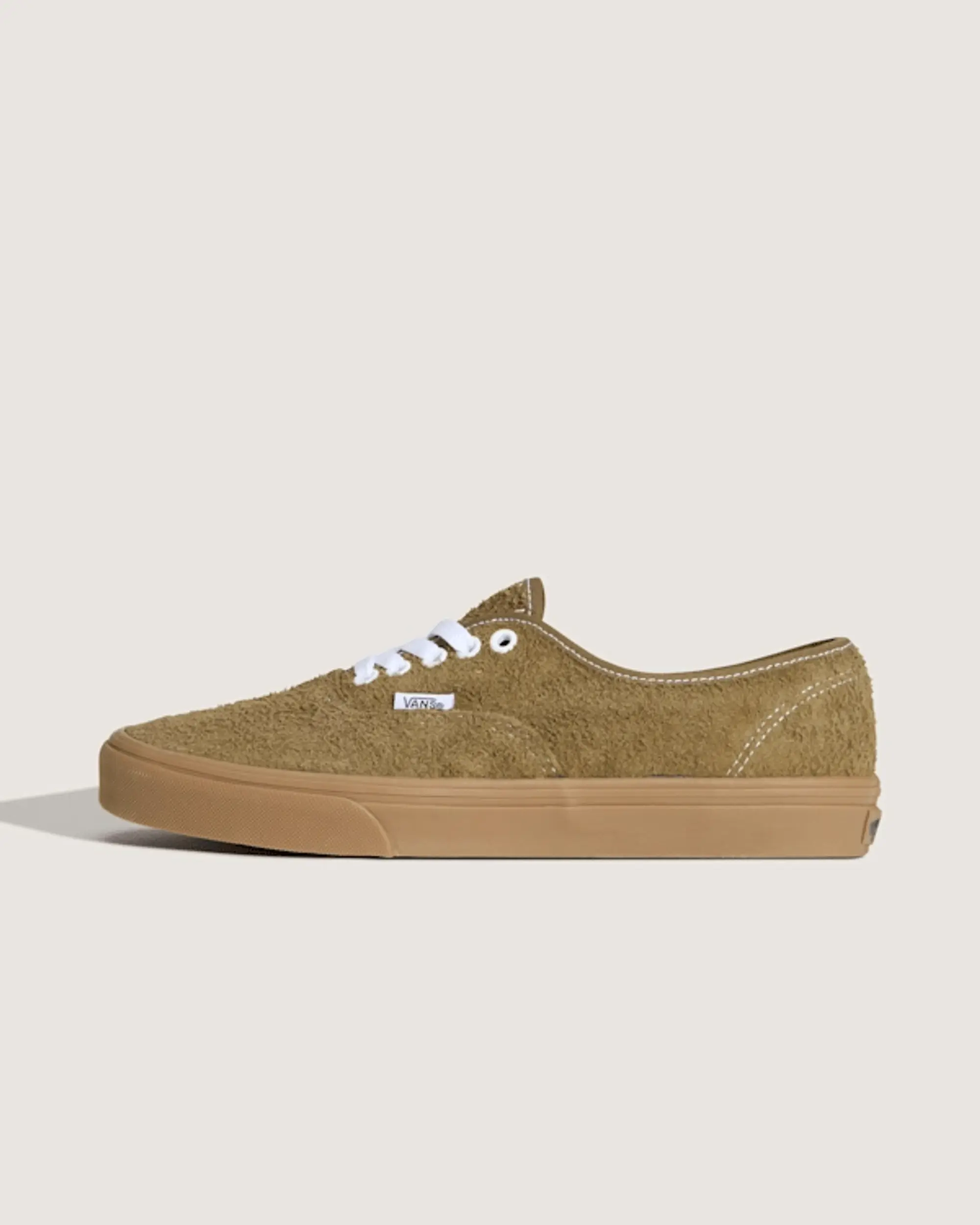 Vans - Authentic Hairy Suede Shoes, Man, Brown
