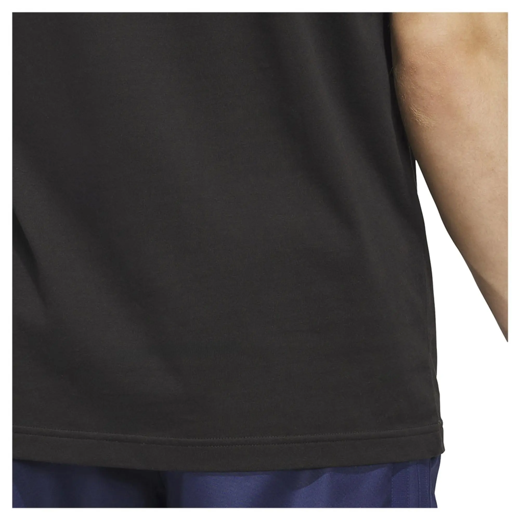 Adidas 3 Stripes Lights Hoops Graphic Short Sleeve T-shirt