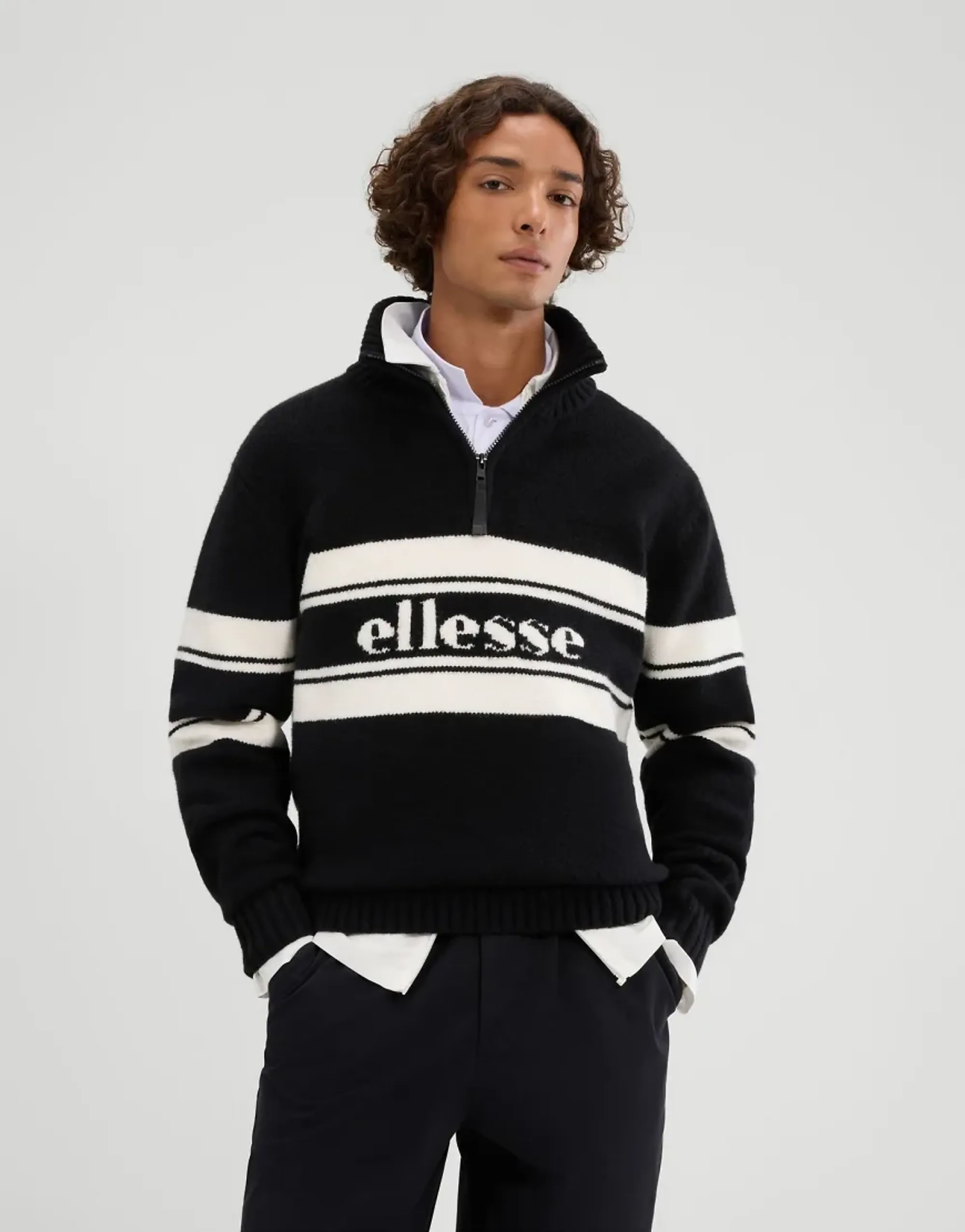 Ellesse Palloni Half Zip Sweater