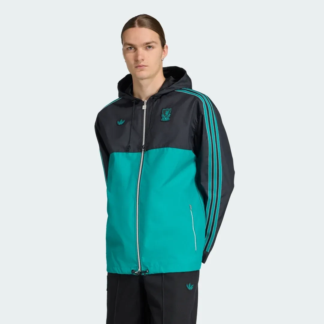 adidas Liverpool FC Terrace Icons Parka | JW5469 | FOOTY.COM