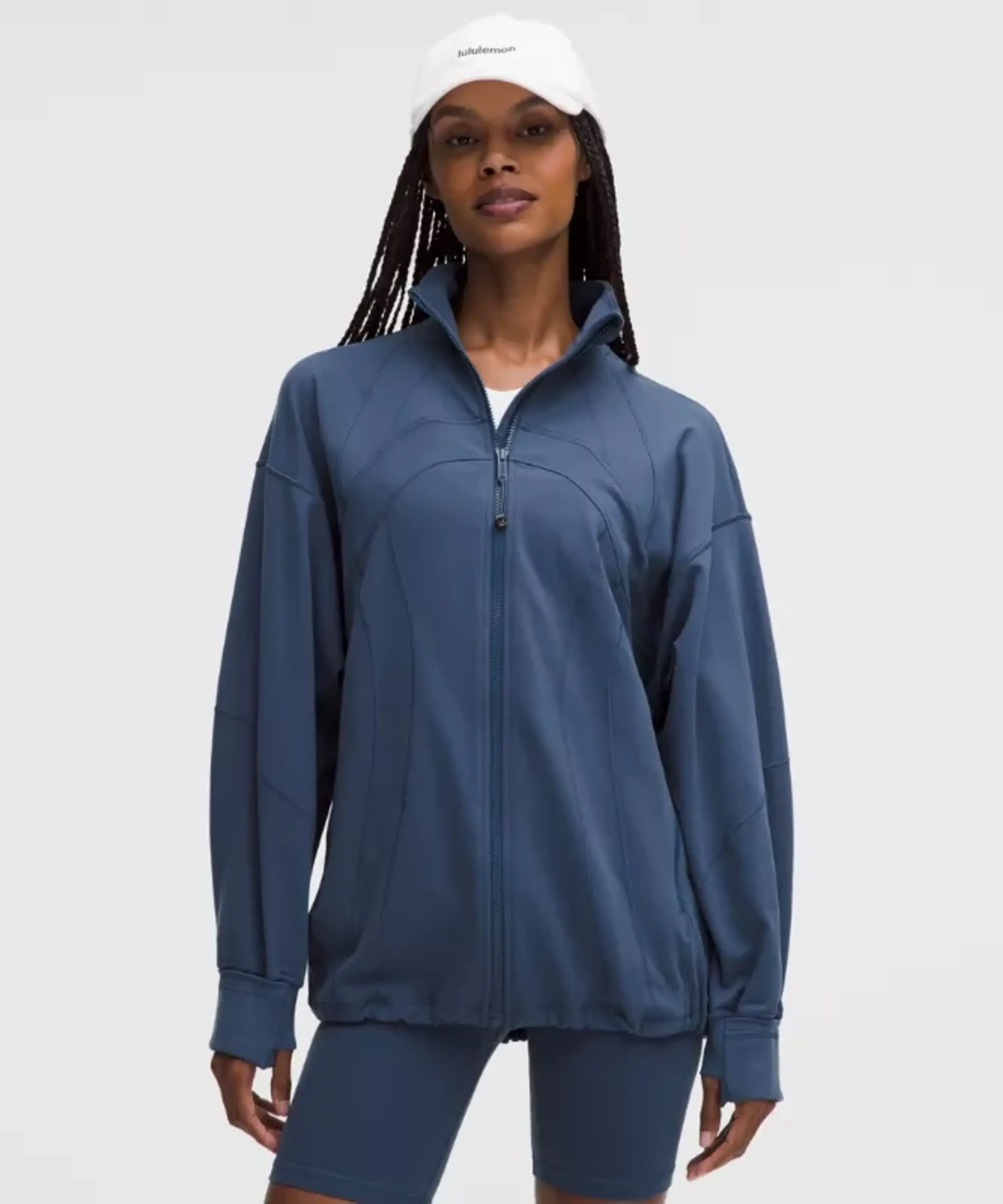 lululemon – Women's Define Oversized Jacket Luon – Color Blue – Size 0