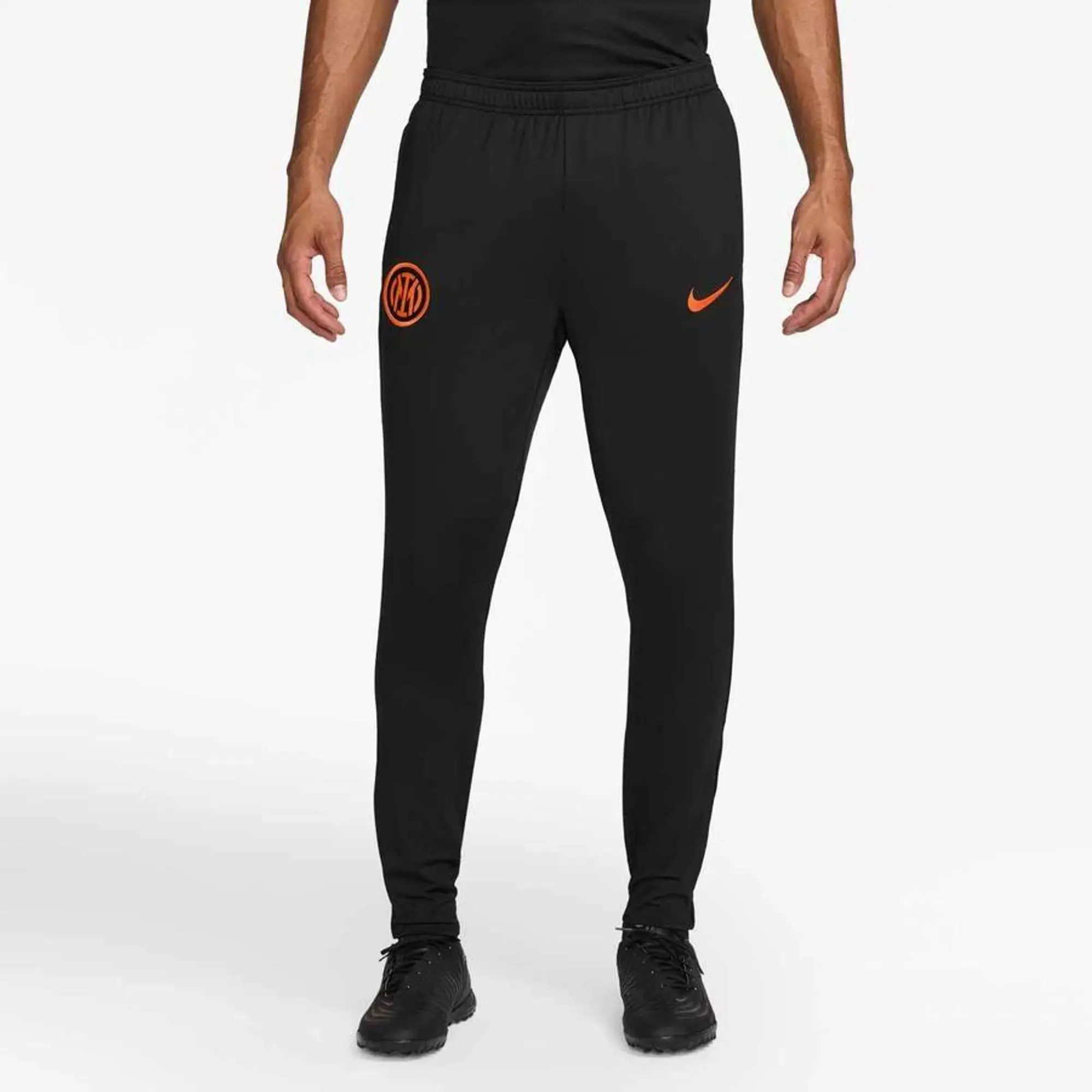 Inter Training Trousers Dri-Fit Strike Kpz 3Rd - Black/Thunder Blue/Safety Orange - ['Black']