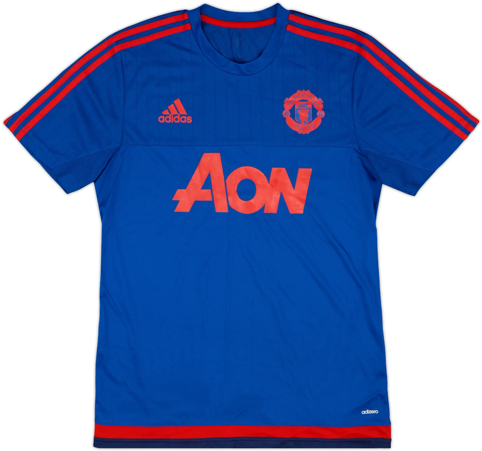 adidas Manchester United Mens SS Player Issue Home Shirt 2015/16