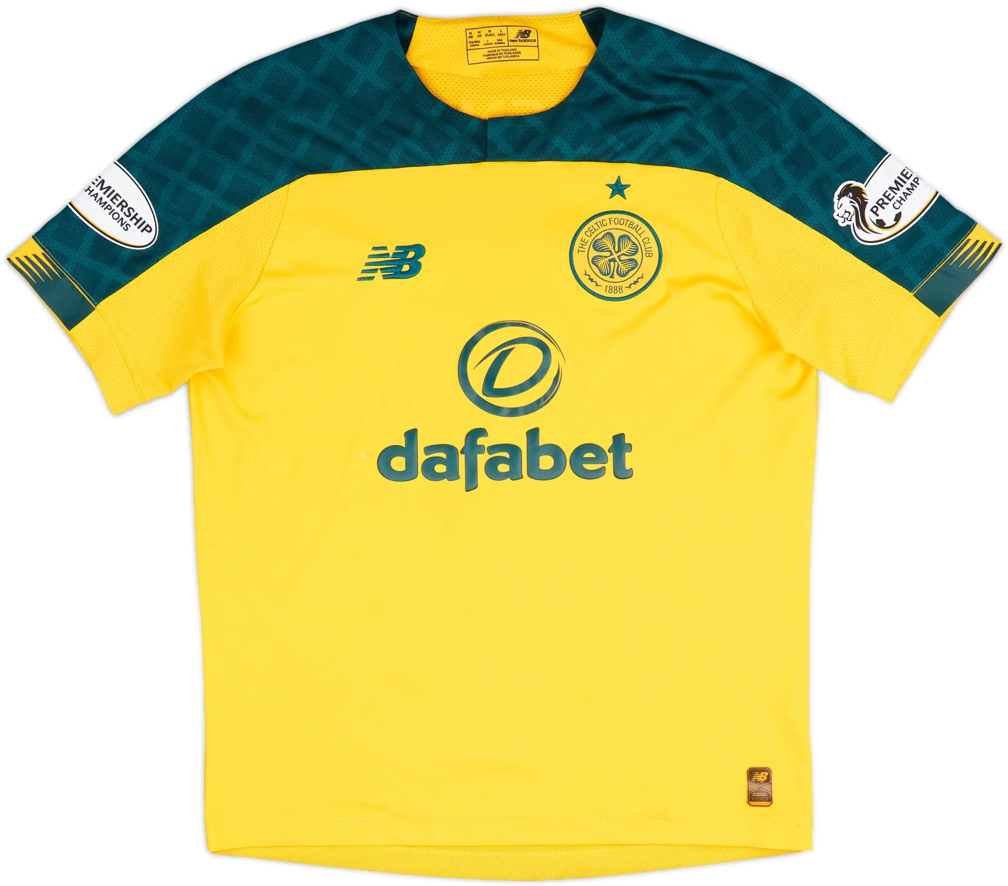 NewBalance Celtic Mens SS Away Shirt 2019/20