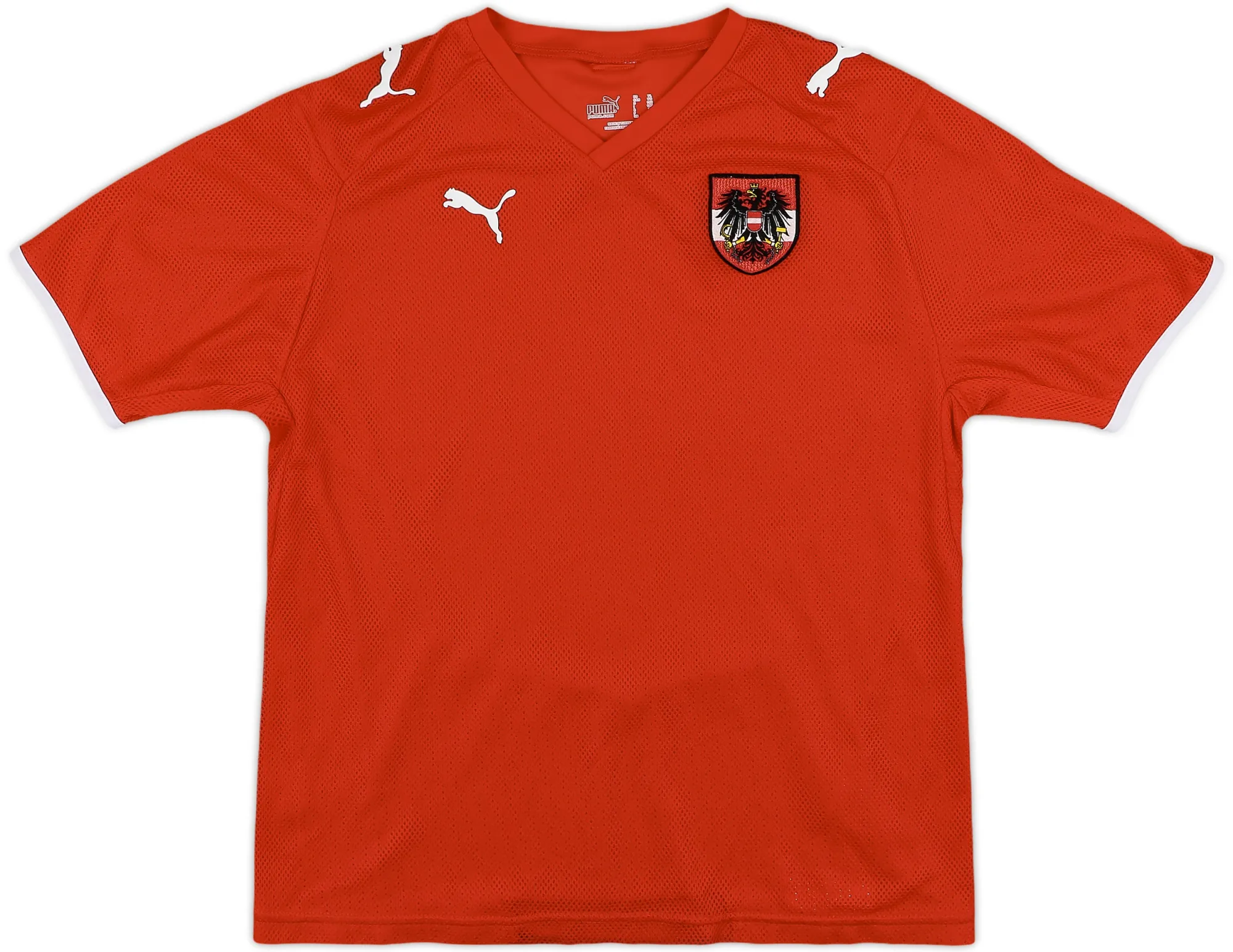 Puma Austria Boys SS Home Shirt 2008