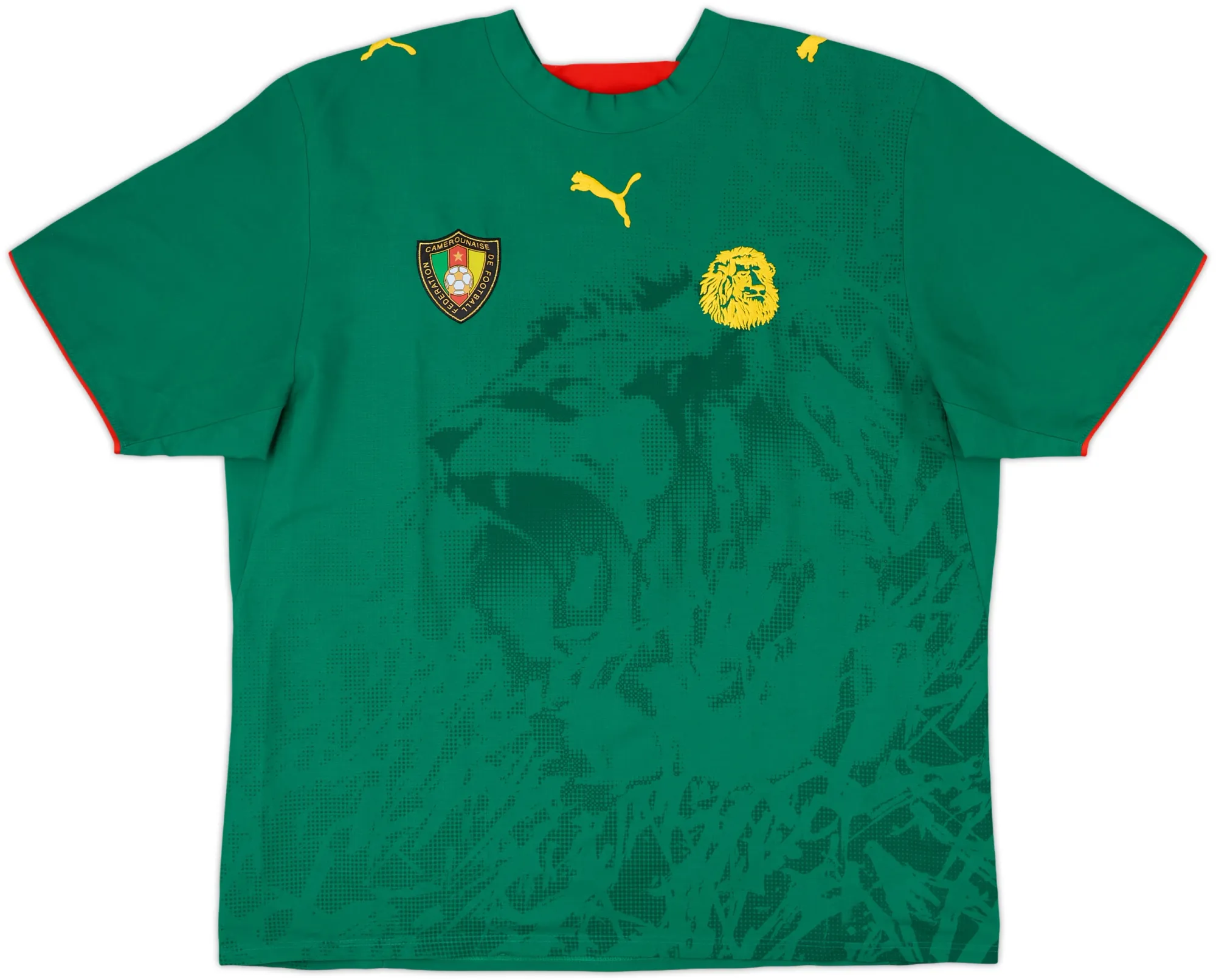 Puma Cameroon Mens SS Home Shirt 2006