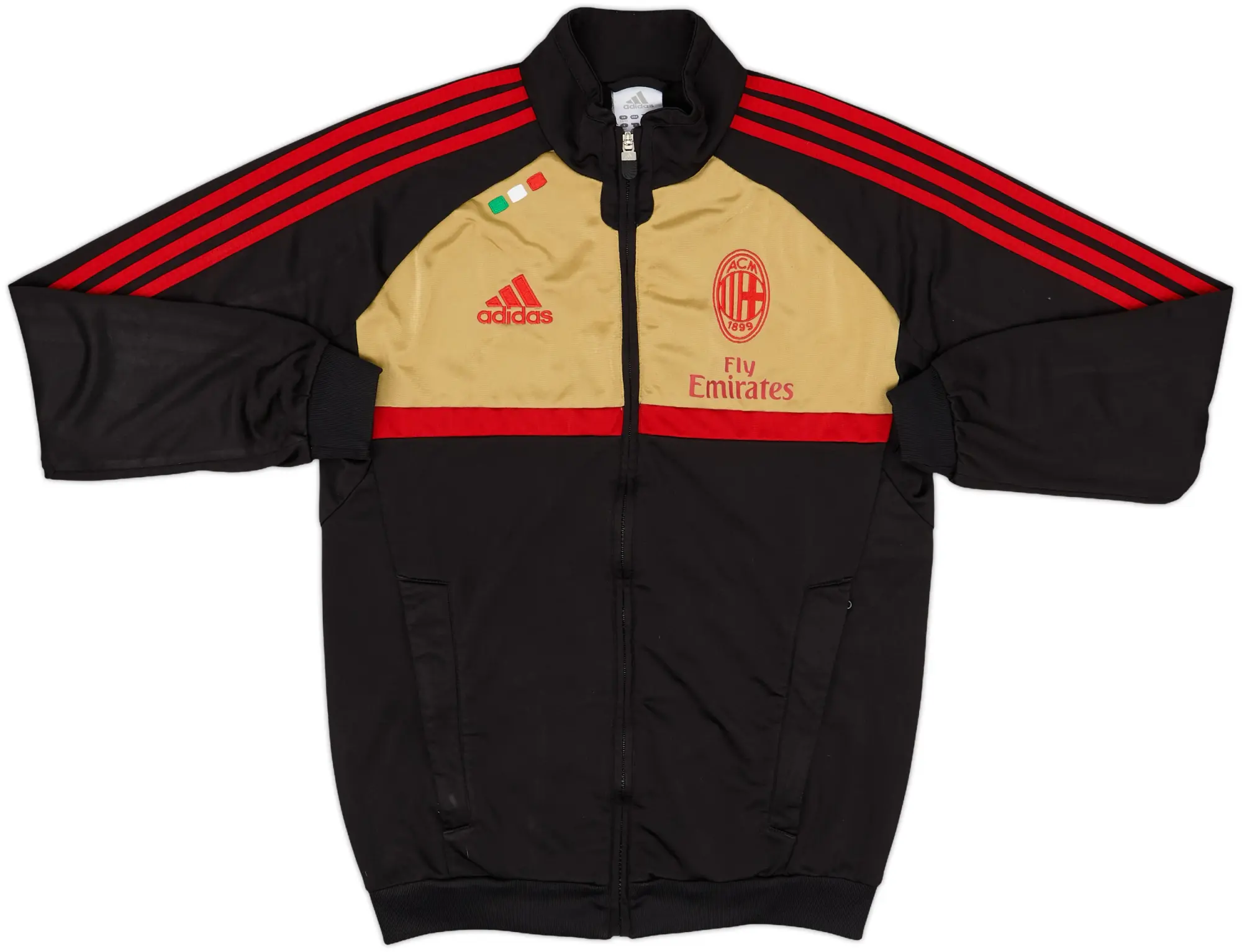 2011-12 AC Milan adidas Track Jacket - 8/10 - (S)