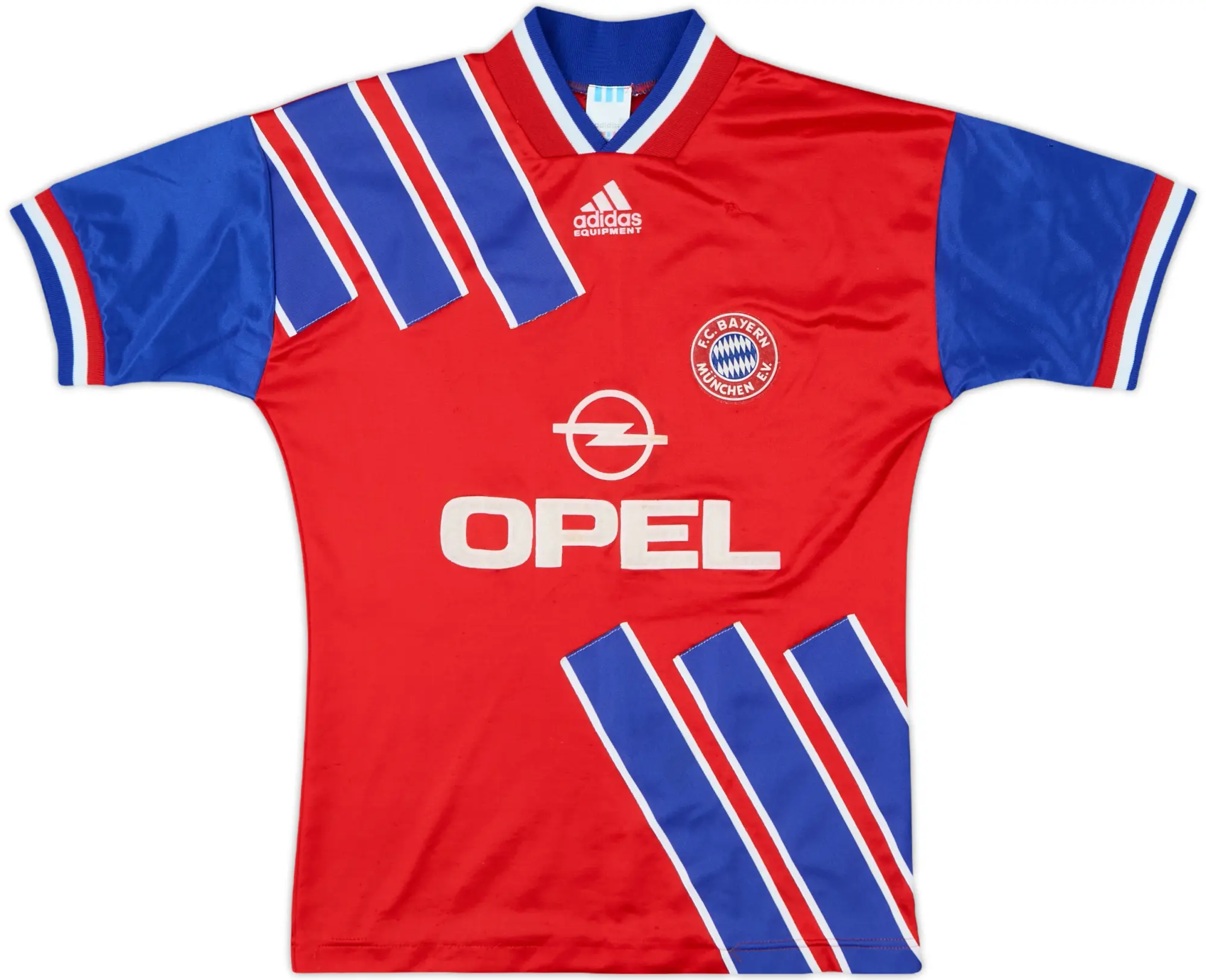 adidas Bayern Munich Boys SS Home Shirt 1993/95