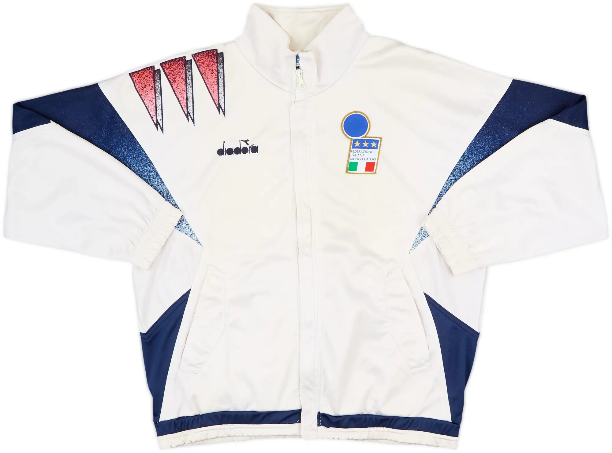1992 Italy Diadora Track Jacket - 6/10 - (L)