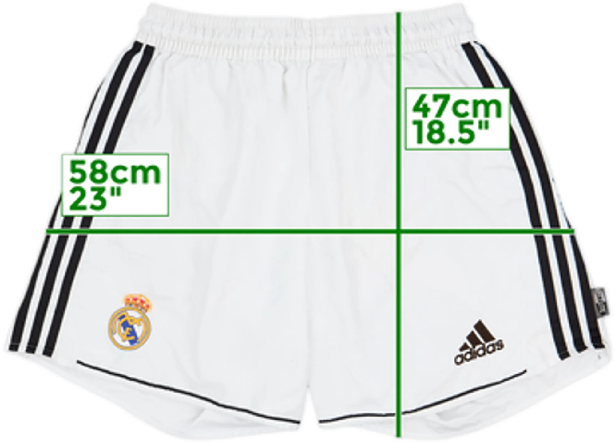 adidas Real Madrid Mens Home Shorts 2003/04