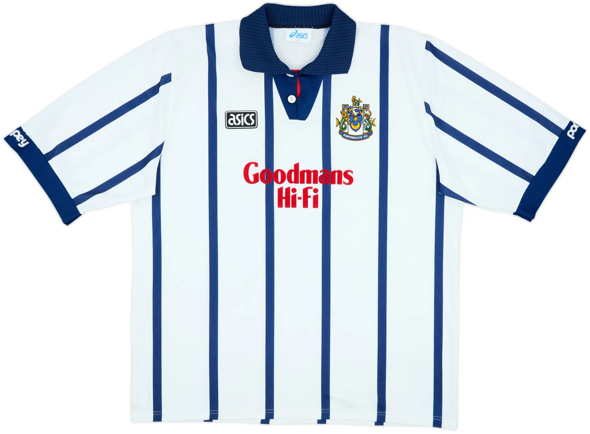 Asics Portsmouth Mens SS Third Shirt 1994/95