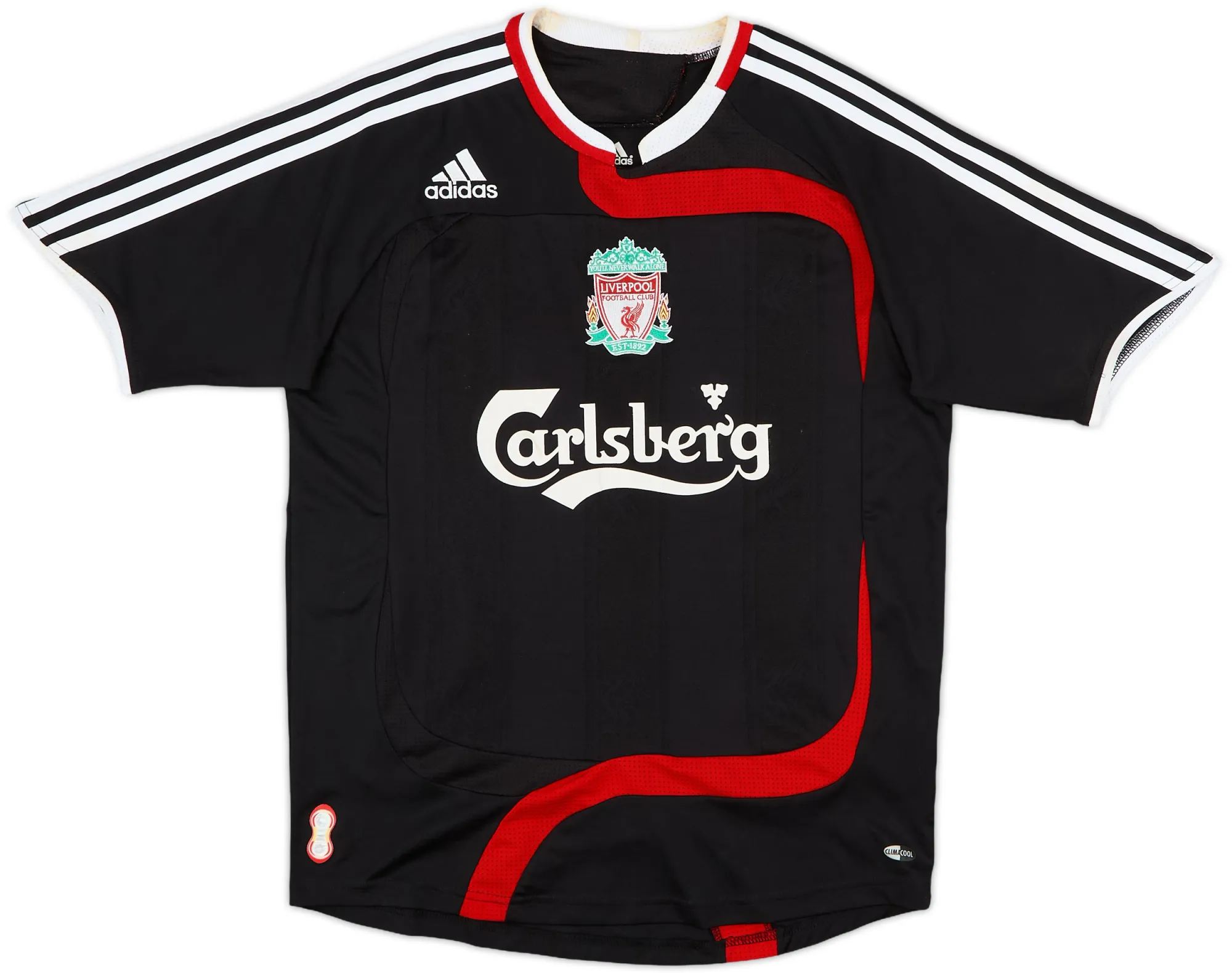 adidas Liverpool Boys SS Third Shirt 2007/08