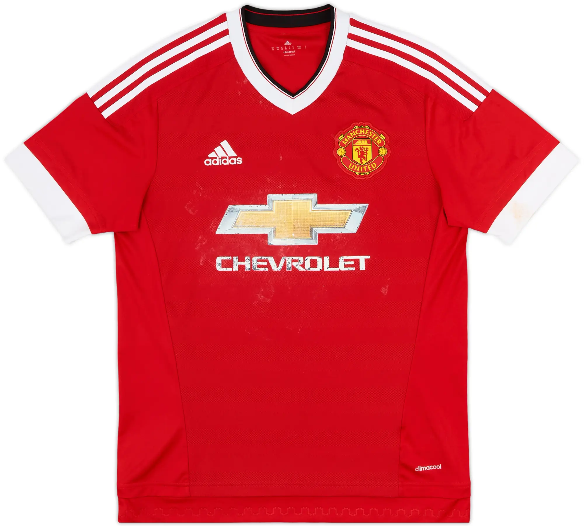adidas Manchester United Mens SS Home Shirt 2015/16