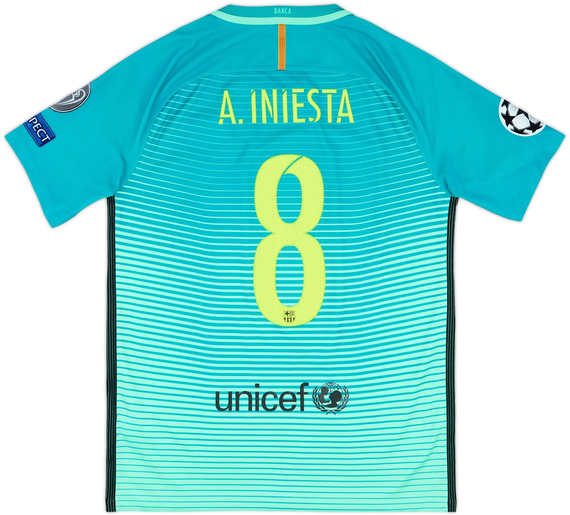 Nike Barcelona Mens SS Third Shirt 2016/17