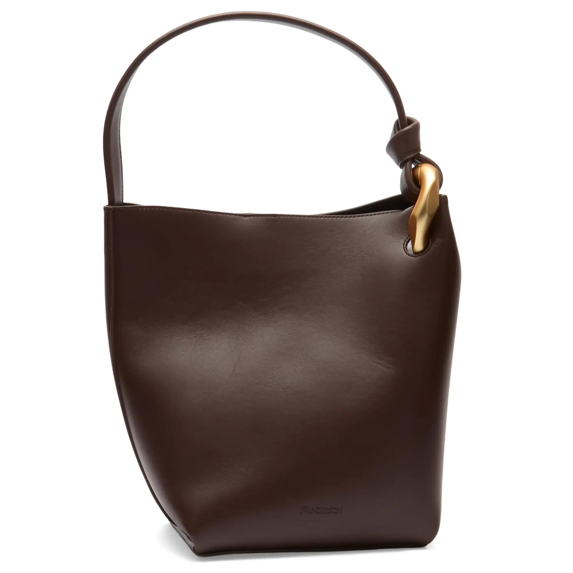 JW Anderson Women's The JWA Corner Bucket Deep Walnut