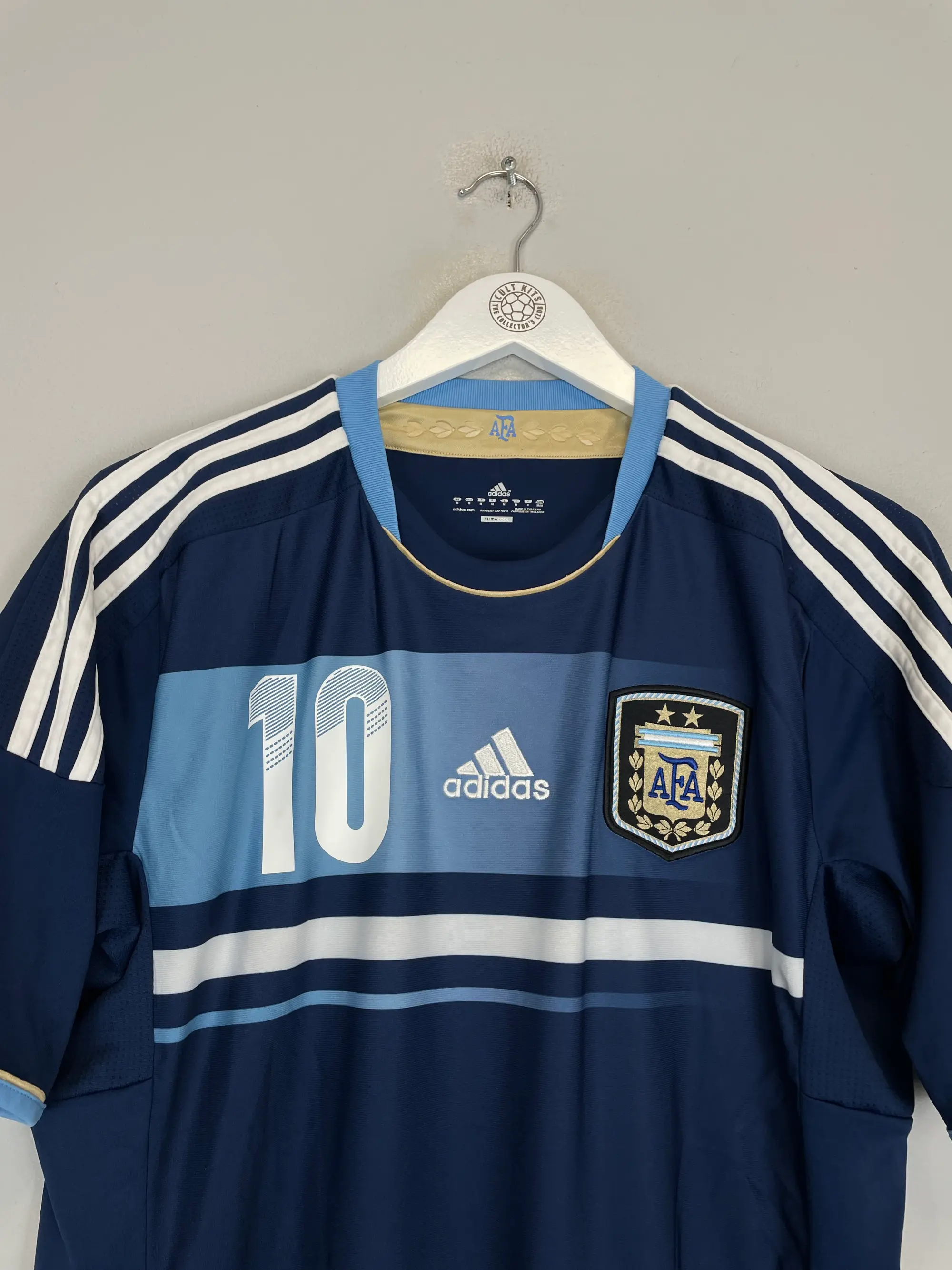 2011/13 ARGENTINA MESSI #10 AWAY SHIRT (M) ADIDAS | CULT KITS