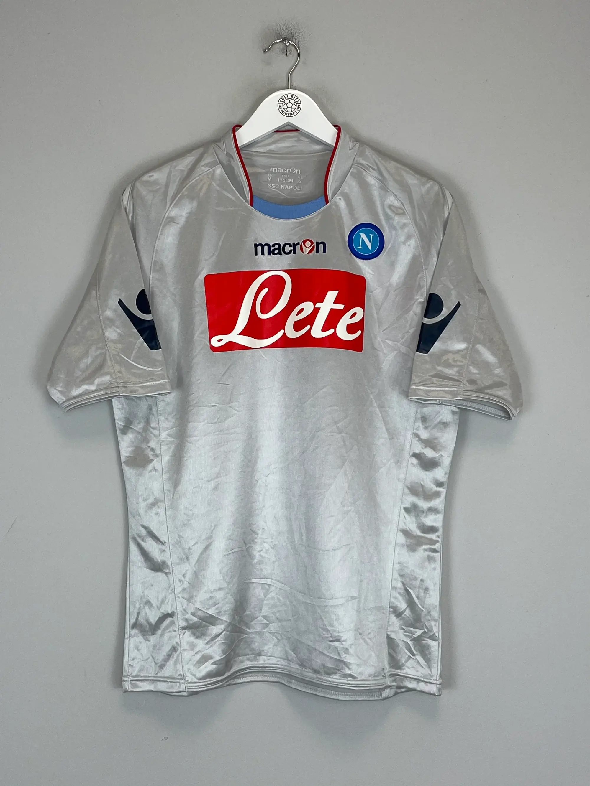 2009/10 NAPOLI LAVEZZI #7 AWAY SHIRT (M) MACRON | CULT KITS