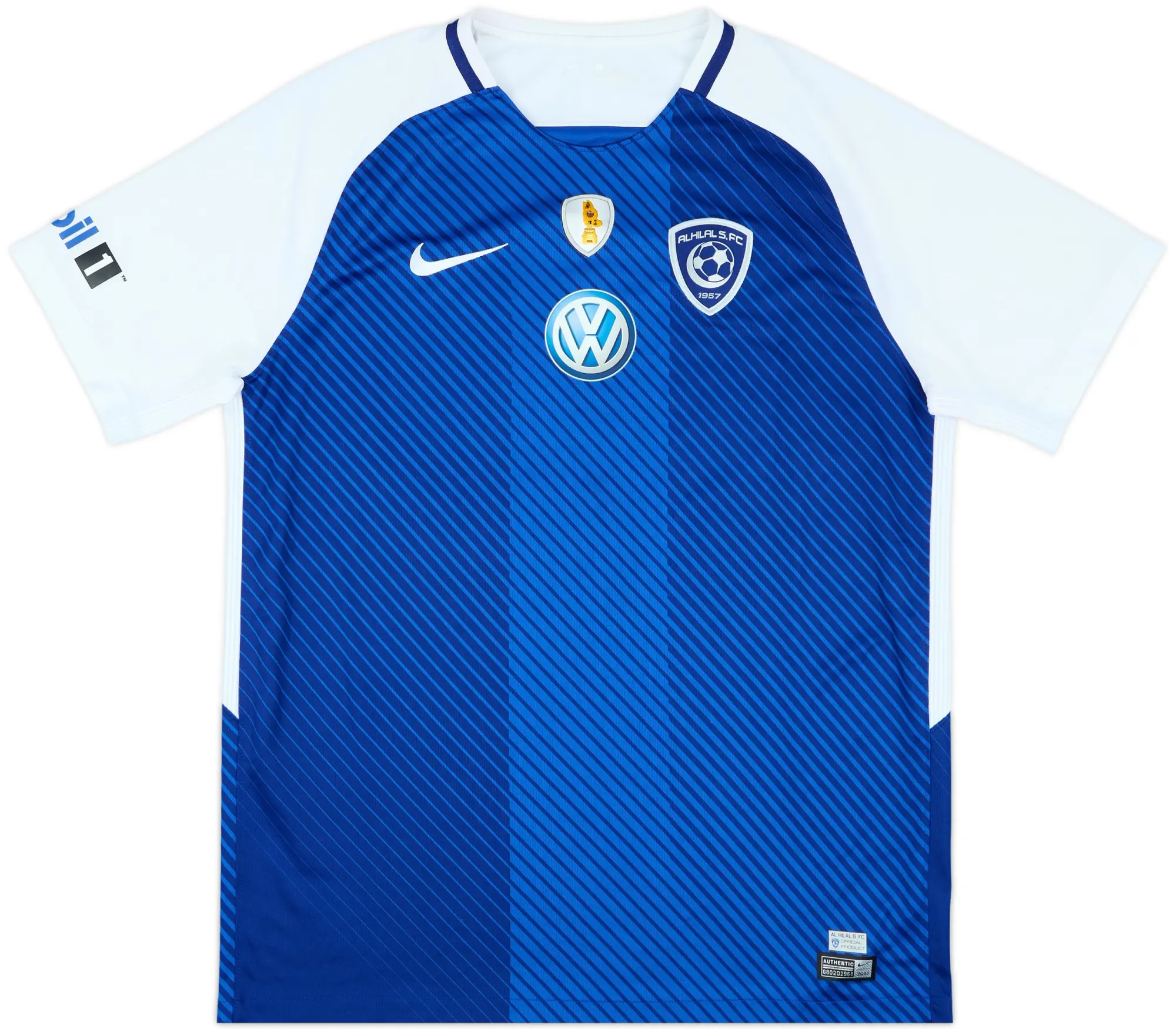 2017-18 Al Hilal Home Shirt - 10/10 - (L)