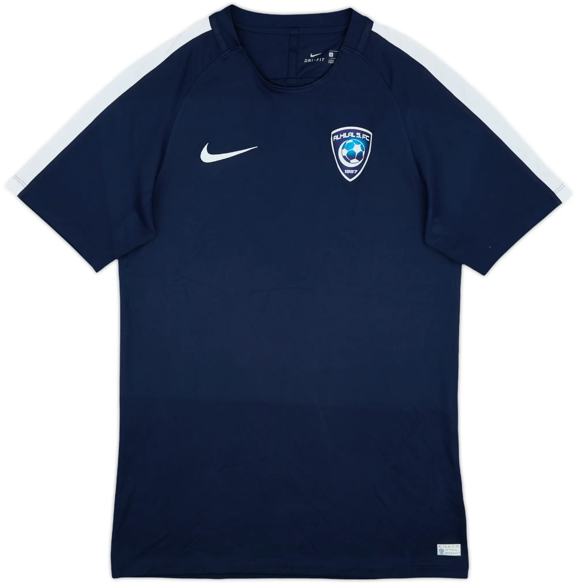 2017-18 Al Hilal Nike Training Shirt - 9/10 - (S)