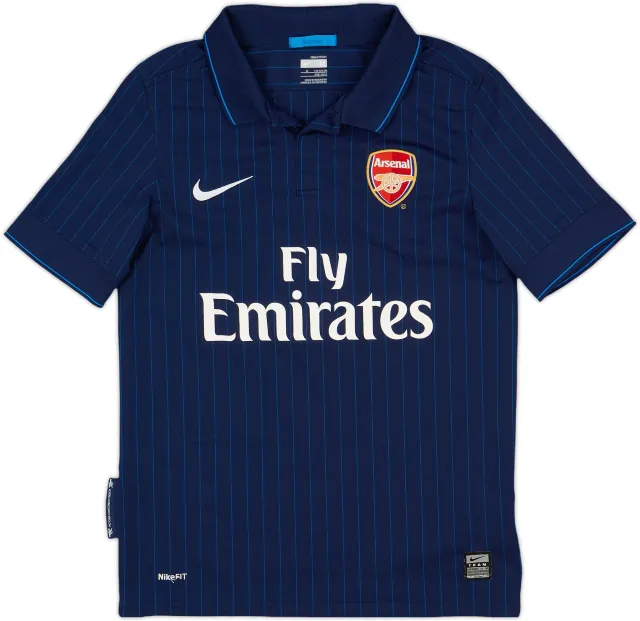 【希少】アーセナル Arsenal 09/10 半袖ユニフォーム away 希少】アーセナル Arsenal 09/10 半袖ユニフォーム away