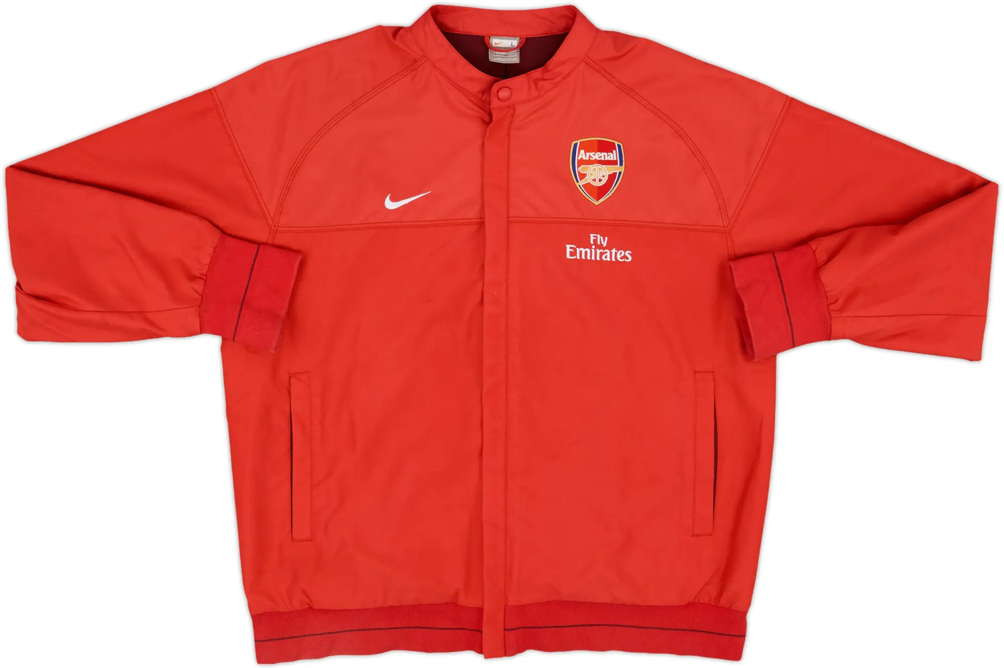 2008-09 Arsenal Nike Track Jacket - 6/10 - (L)