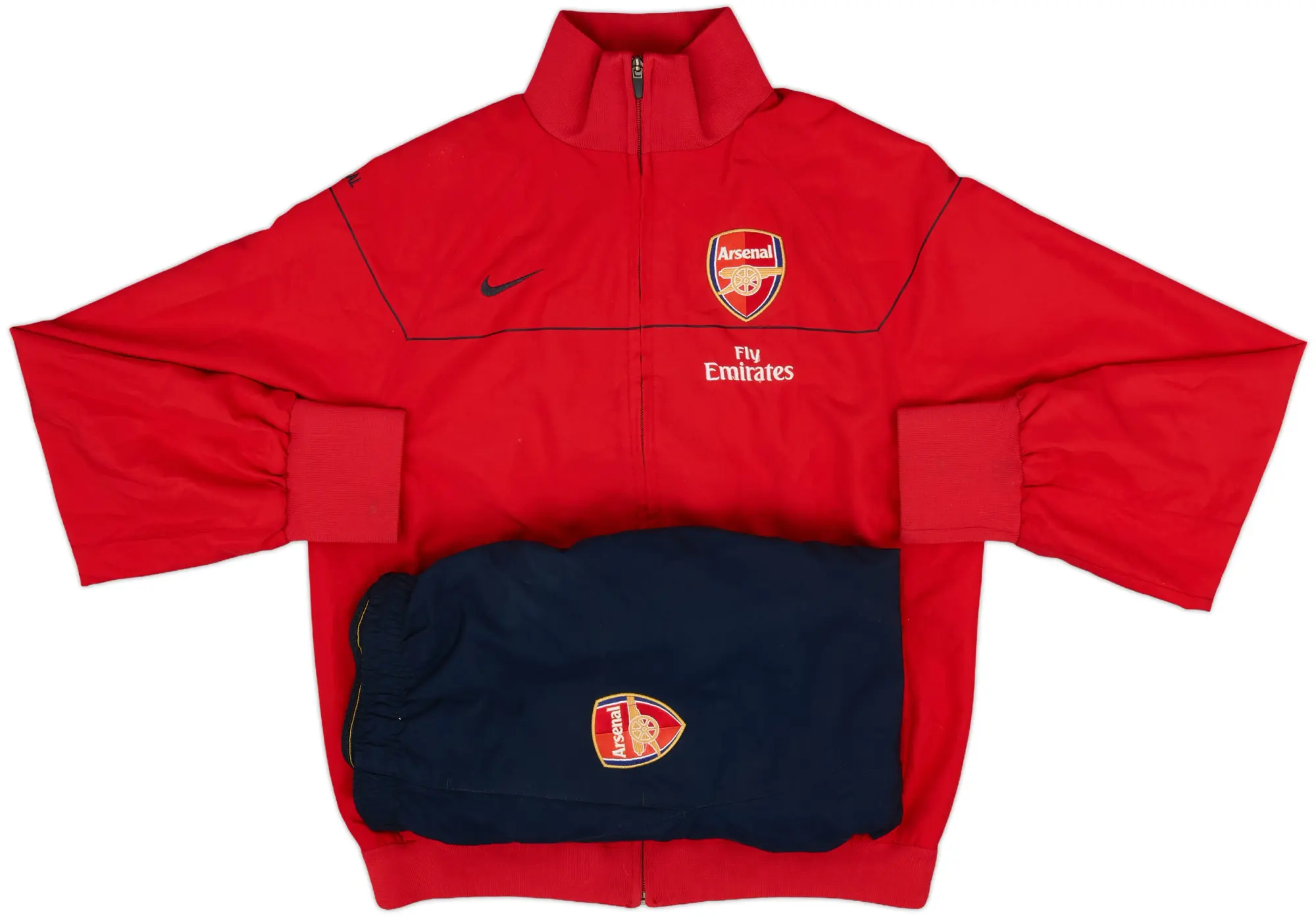 2008-09 Arsenal Nike Tracksuit - 8/10 - (M)