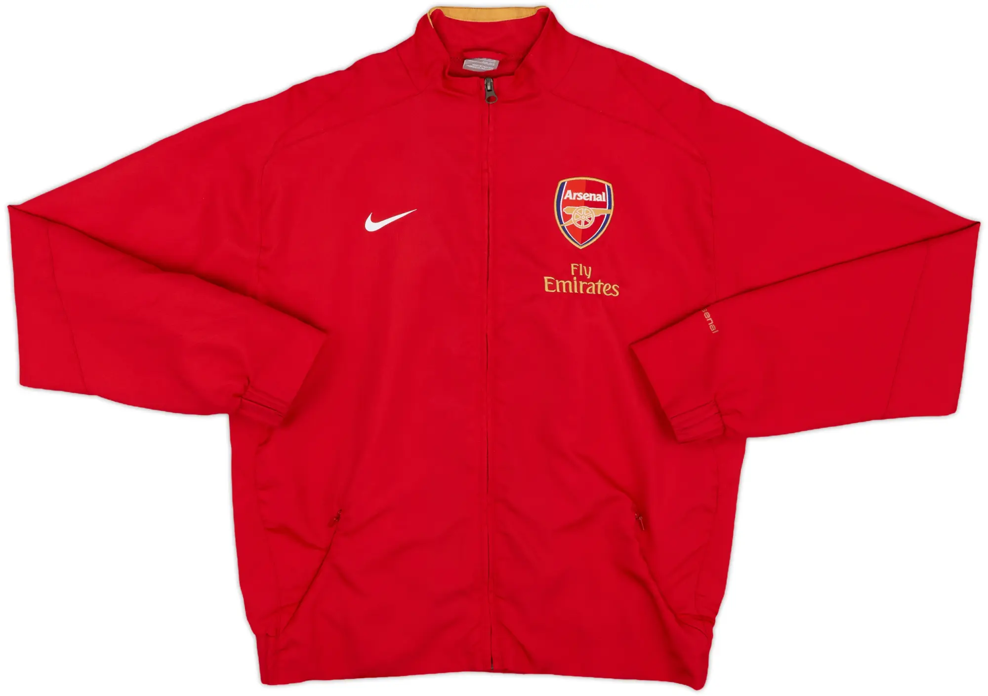 2008-09 Arsenal Nike Track Jacket - 8/10 - (XL.Boys)