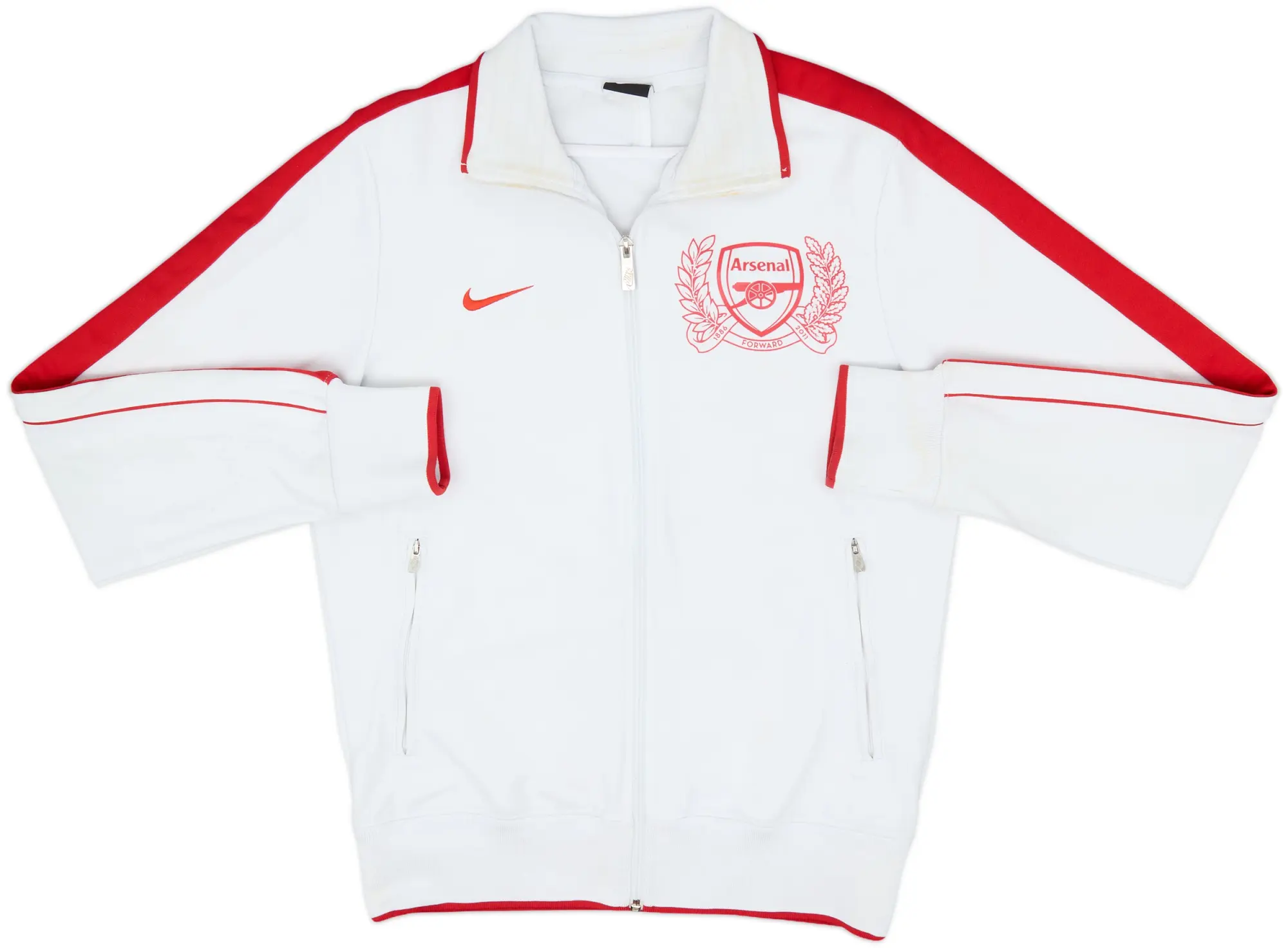 2011-12 Arsenal Nike Track Jacket - 6/10 - (S)