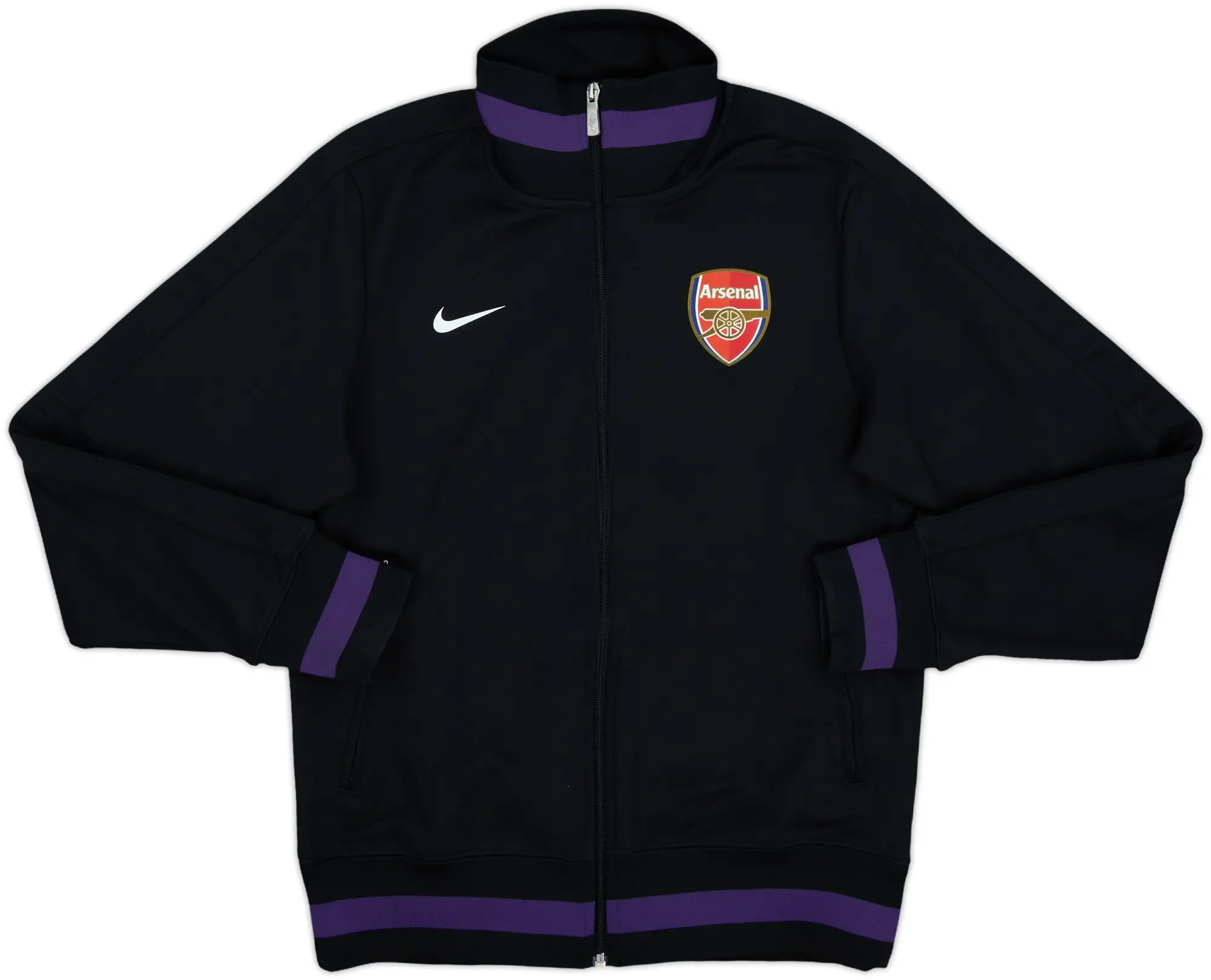 2012-13 Arsenal Nike N98 Track Jacket - 10/10 - (S)