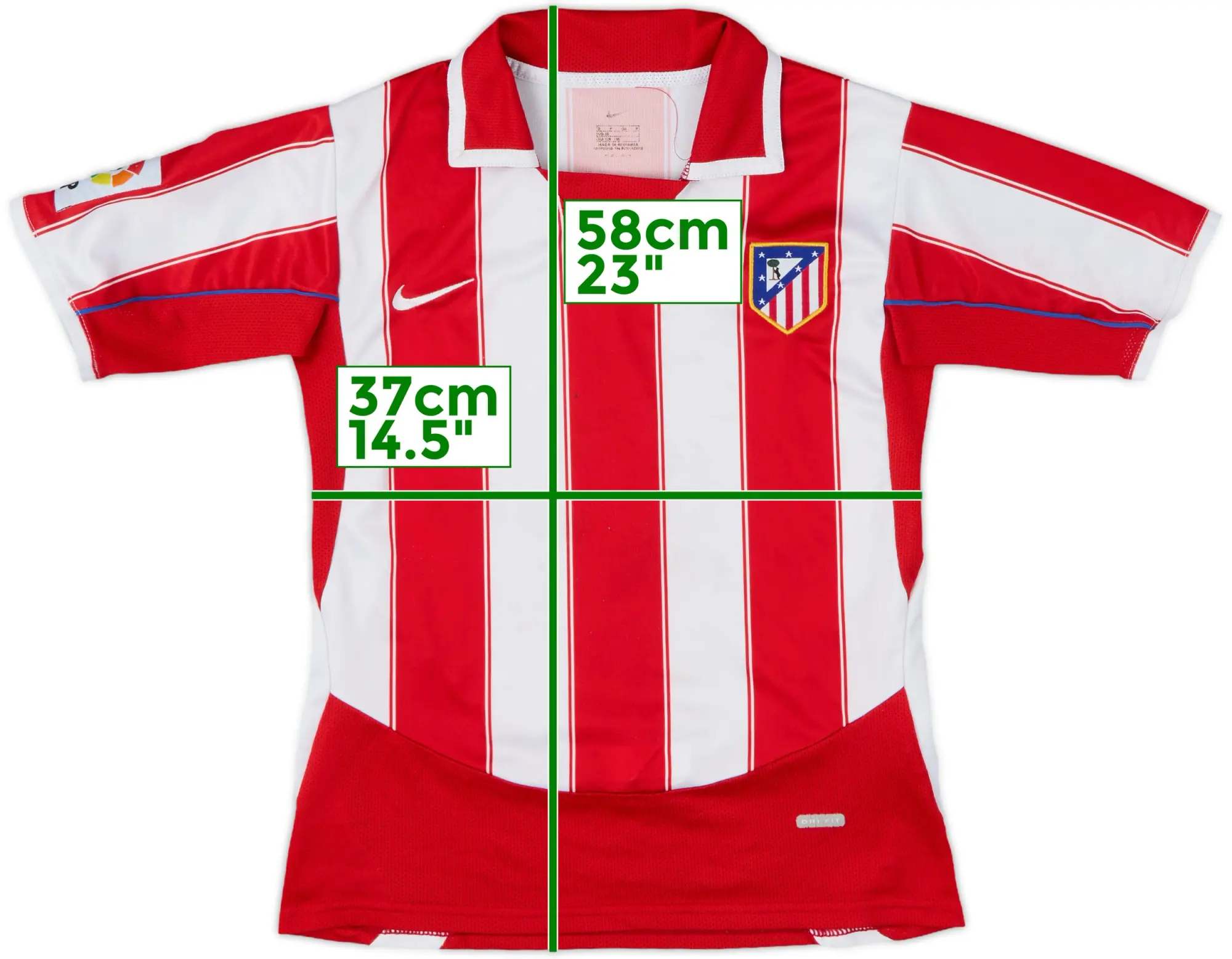 Nike Atlético Madrid Boys SS Home Shirt 2003/04