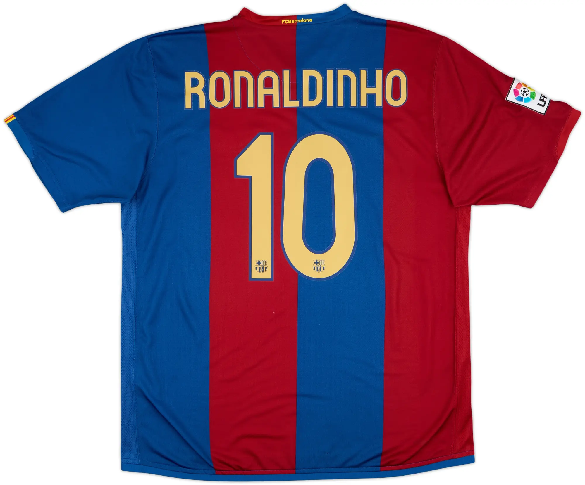 Nike Barcelona Boys SS Home Shirt 2006/07