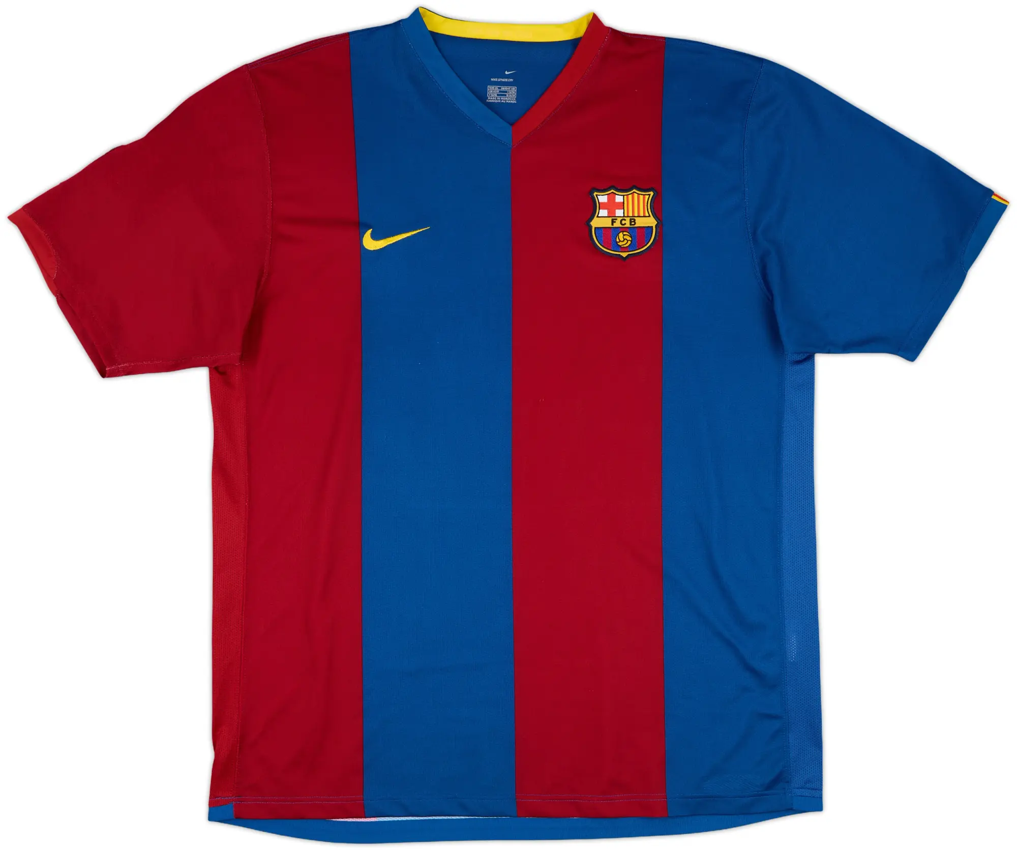 Nike Barcelona Boys SS Home Shirt 2006/07
