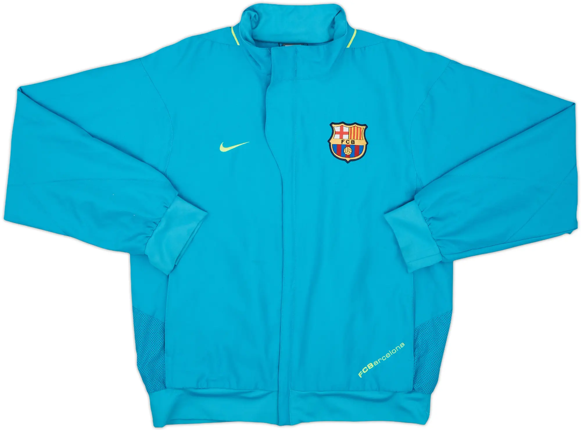 2007-08 Barcelona Nike Track Jacket - 8/10 - (M)