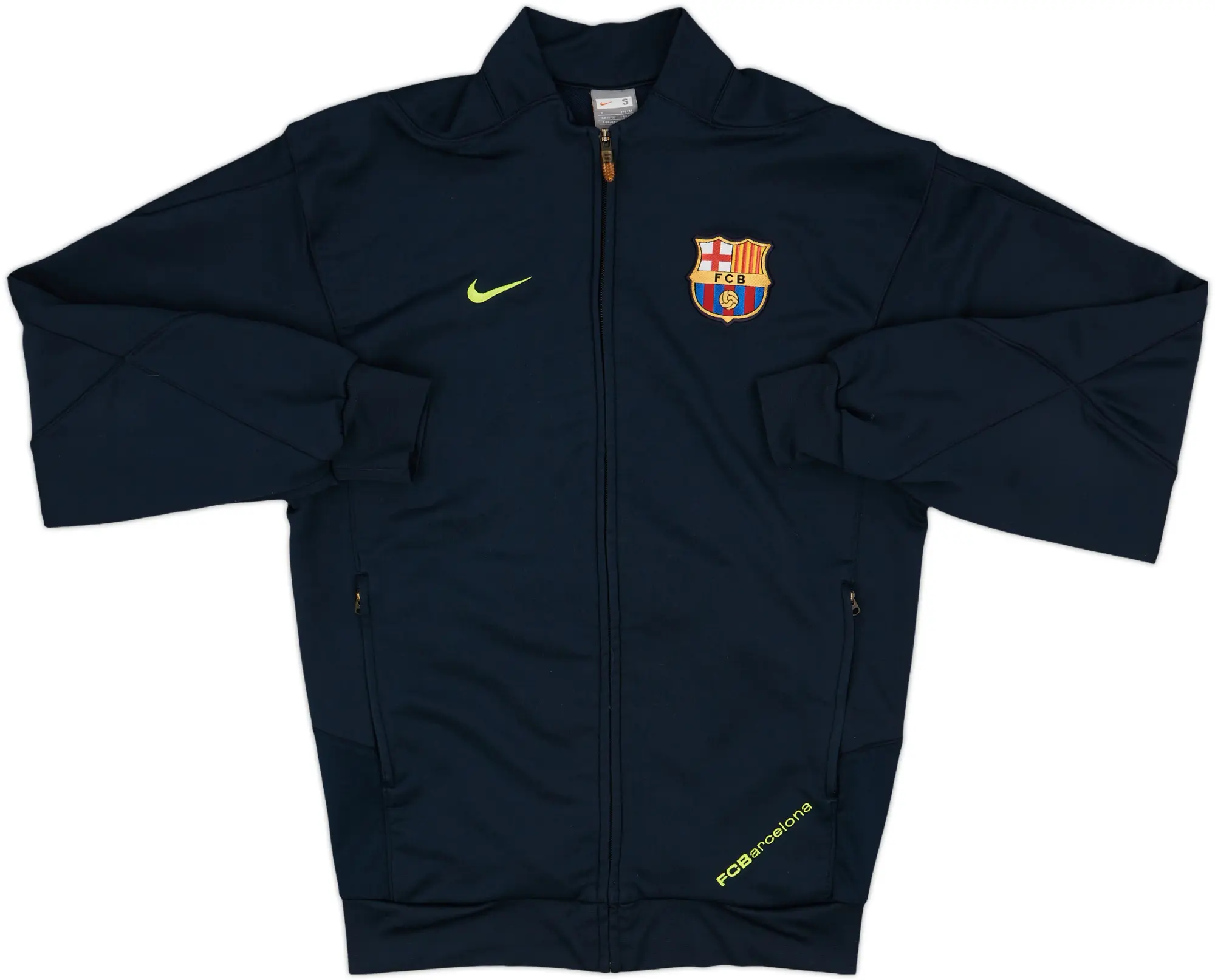 2007-08 Barcelona Nike Track Jacket - 8/10 - (S)