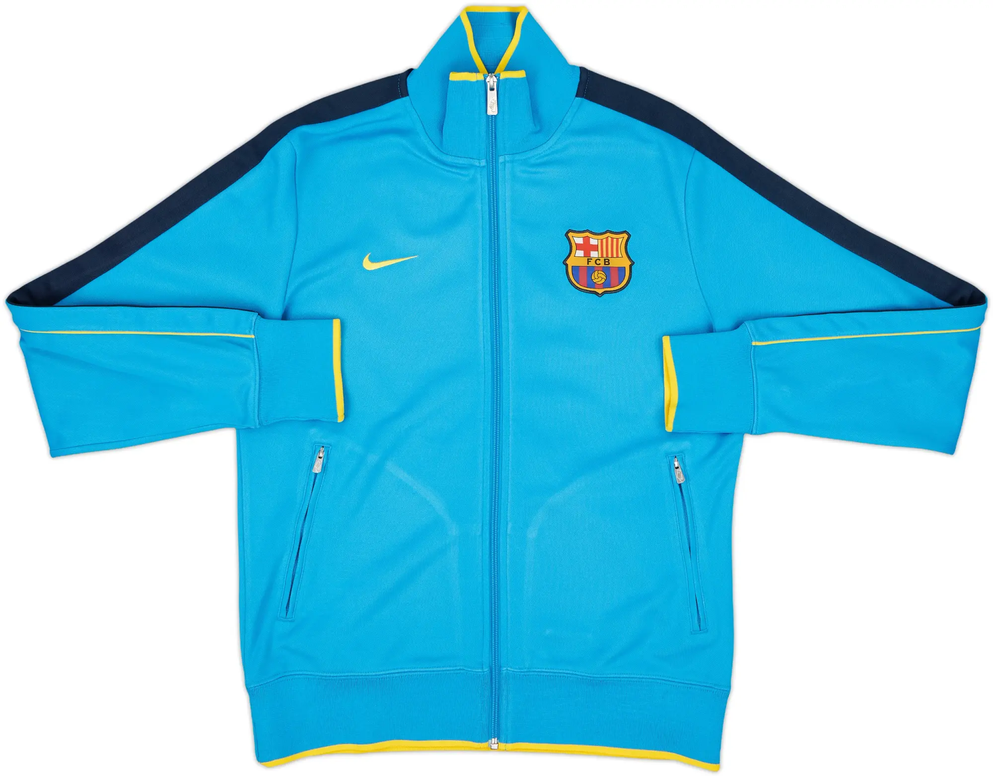2011-12 Barcelona N98 Nike Track Jacket - 7/10 - (M)