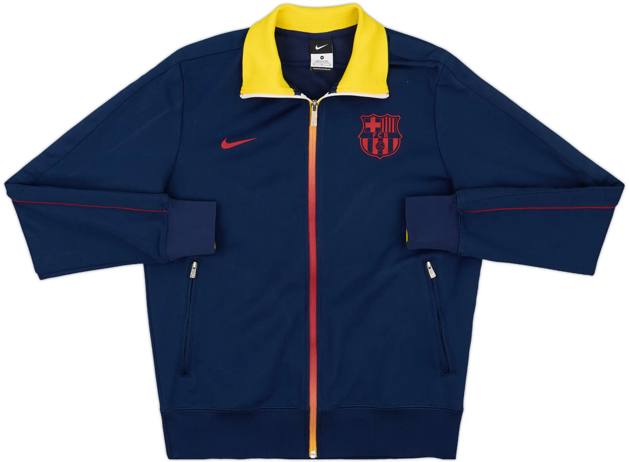 2013-14 Barcelona Nike Track Jacket - 8/10 - (M)