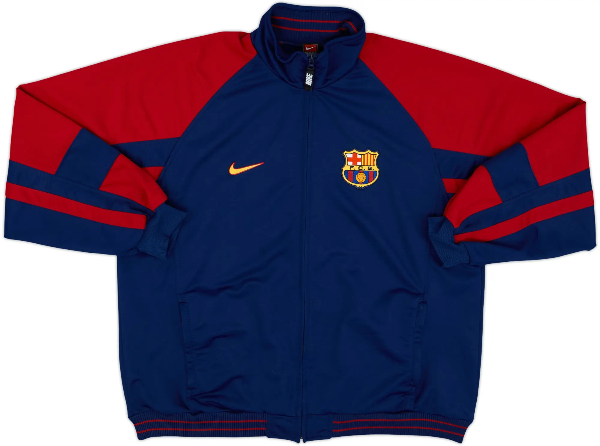 1999-00 Barcelona Nike Track Jacket - 8/10 - (XL)