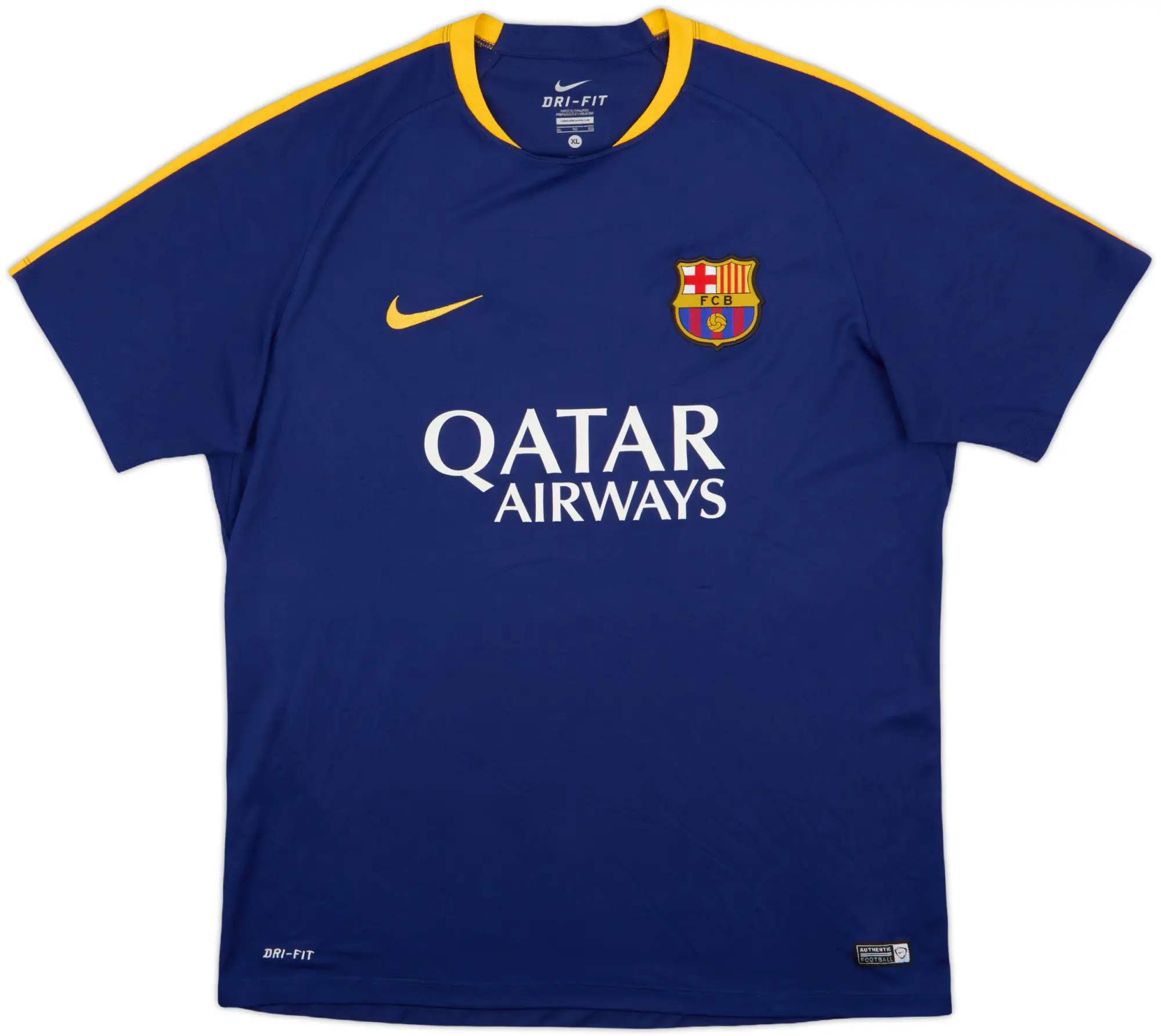 2015-16 Barcelona Nike Training Shirt - 9/10 - (XL)