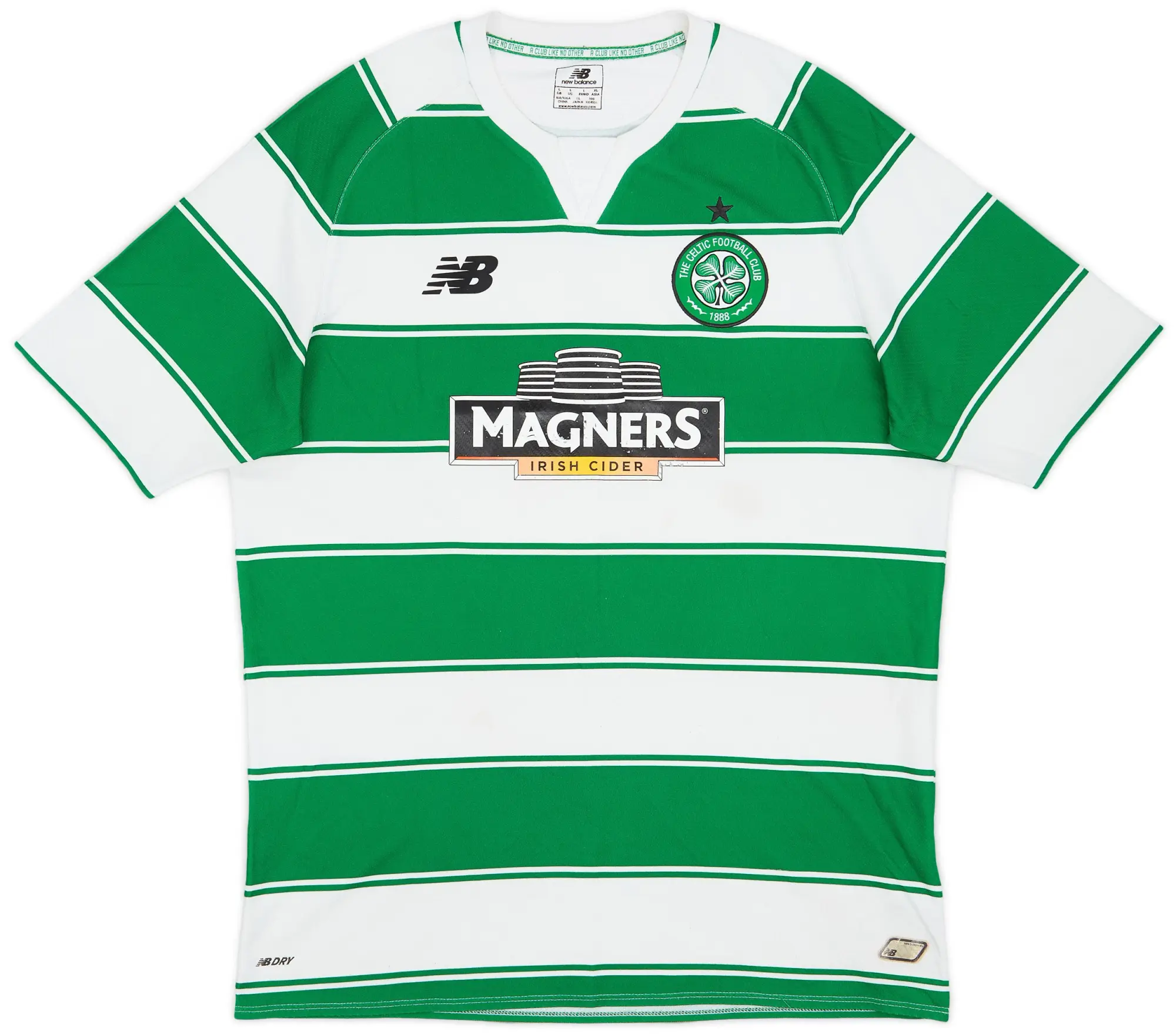 2015-16 Celtic Home Shirt - 6/10 - (L)