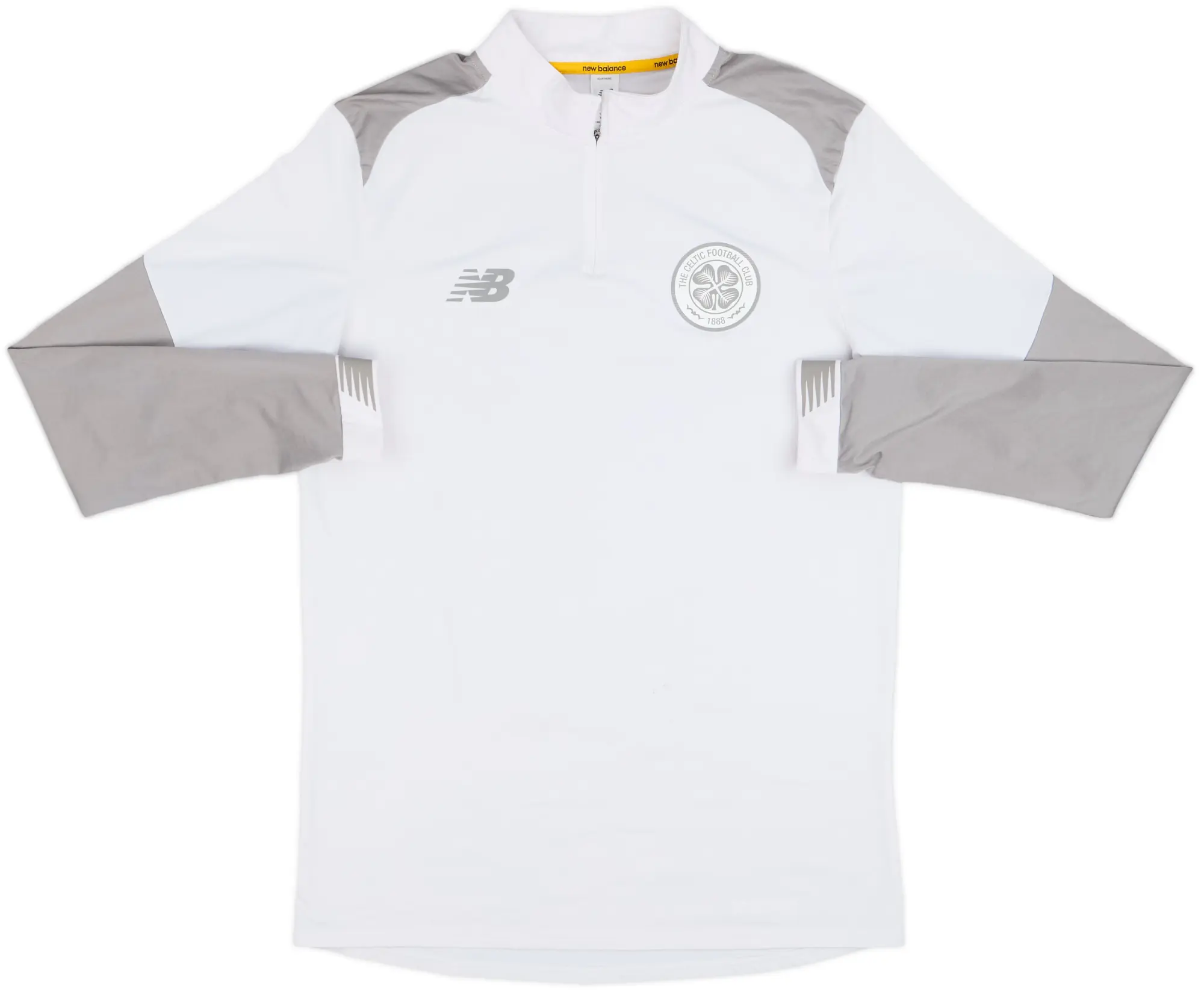 2019-20 Celtic New Balance 1/4 Zip Drill Top - 6/10 - (L)